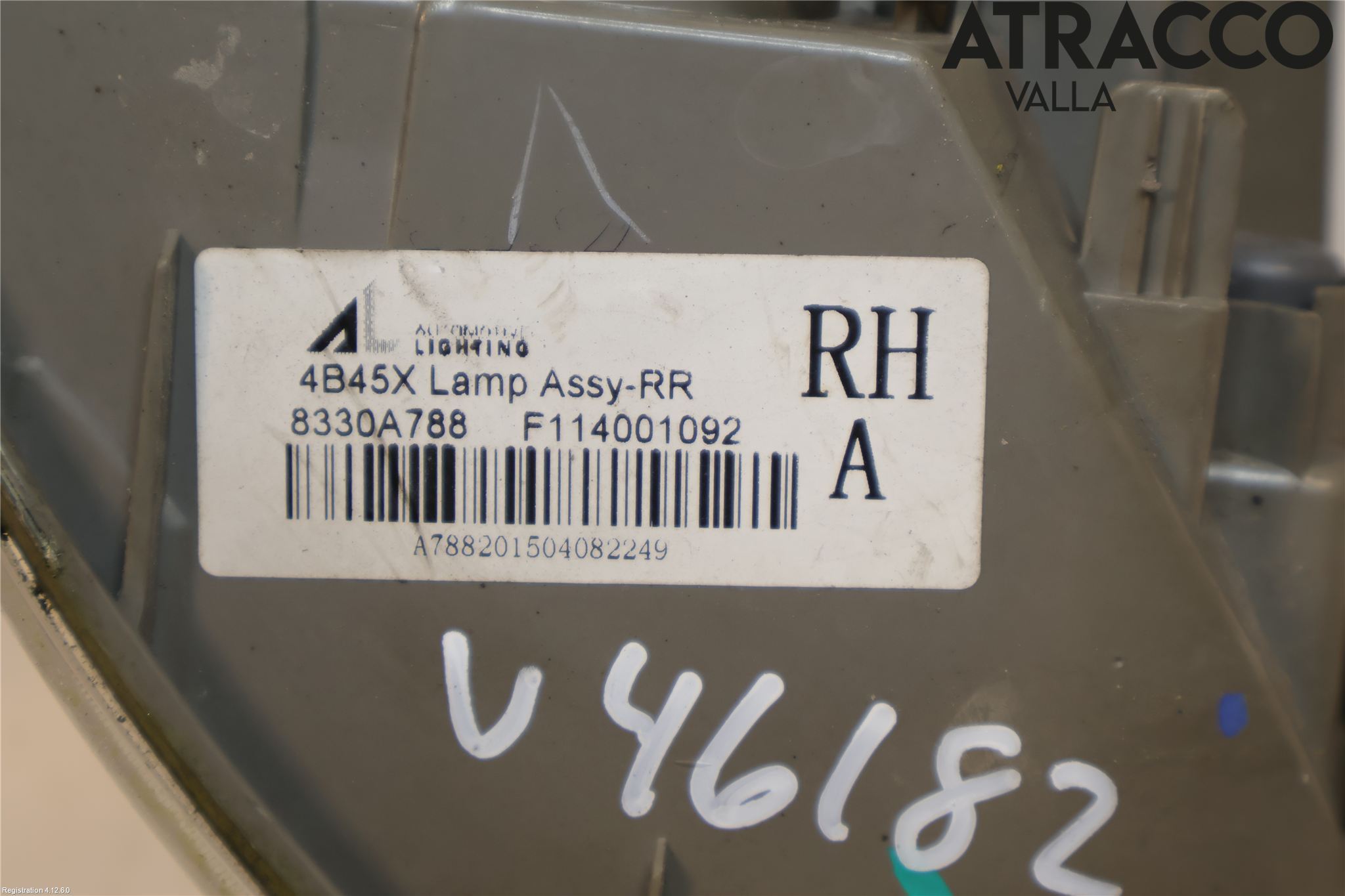 Mitsubishi OUTLANDER 13-21 Bakljus Höger