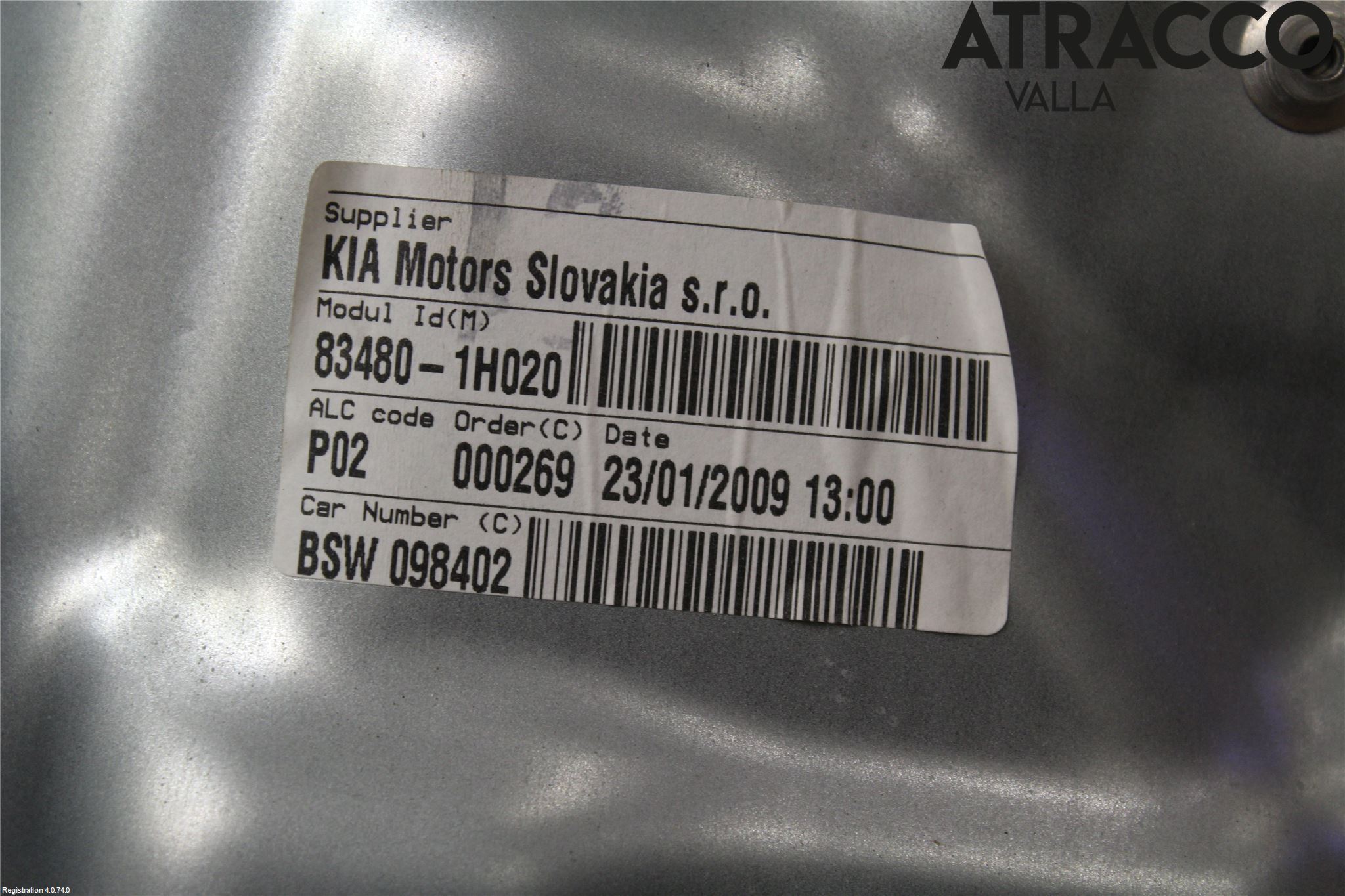 Kia CEED 06-12 Fönsterhiss El Kompl