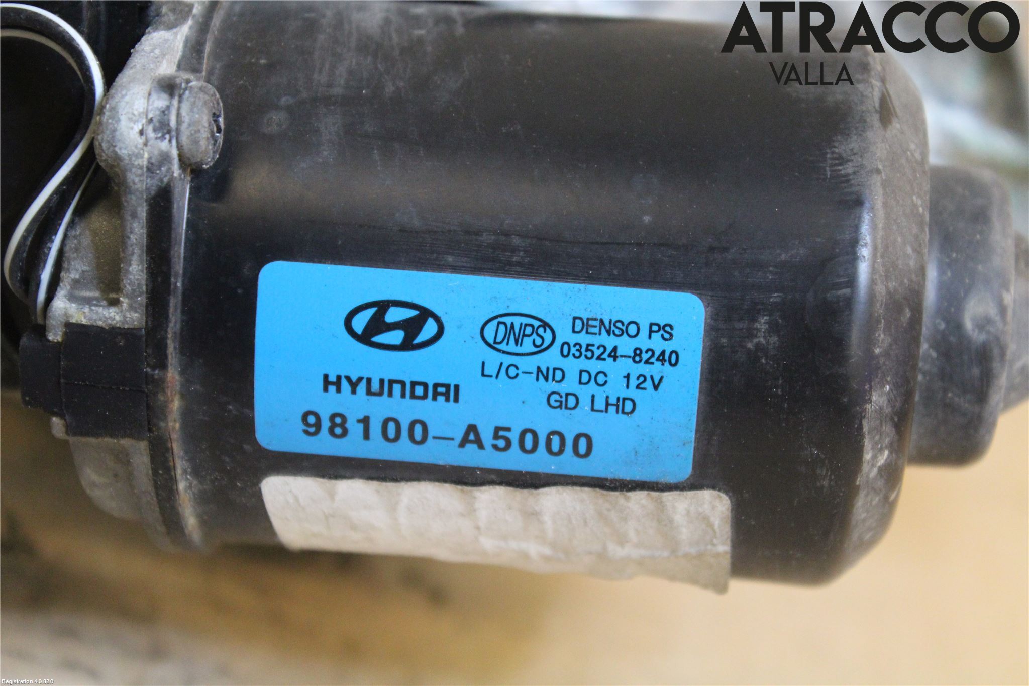 Hyundai i30 GD 13-17 Torkarmotor Vindruta