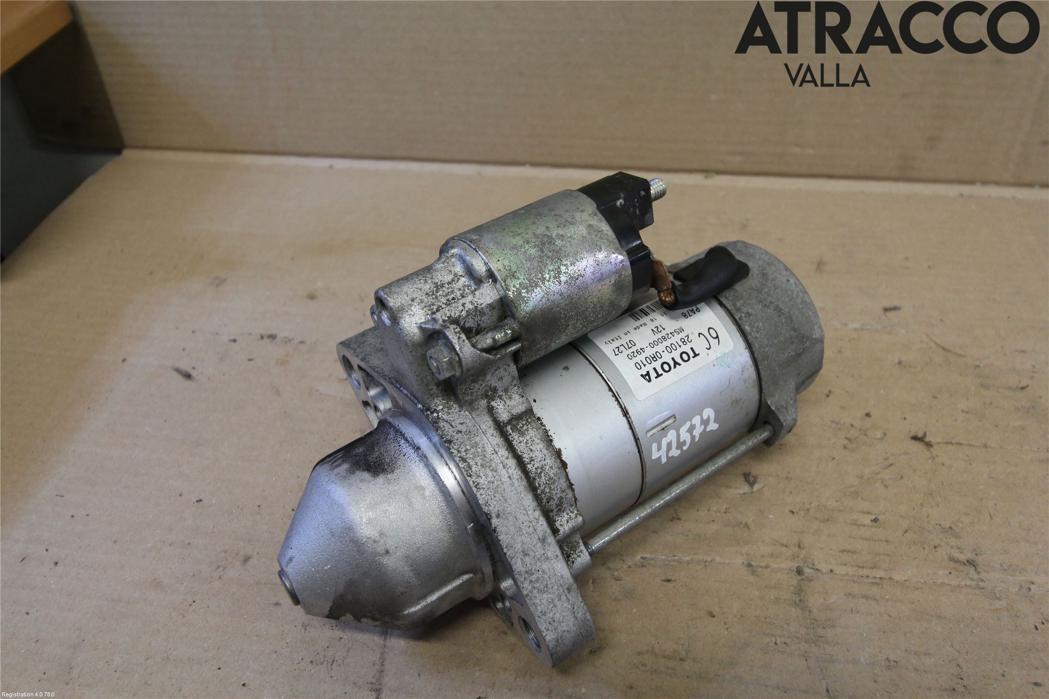Toyota AURIS 07-09 Startmotor Diesel