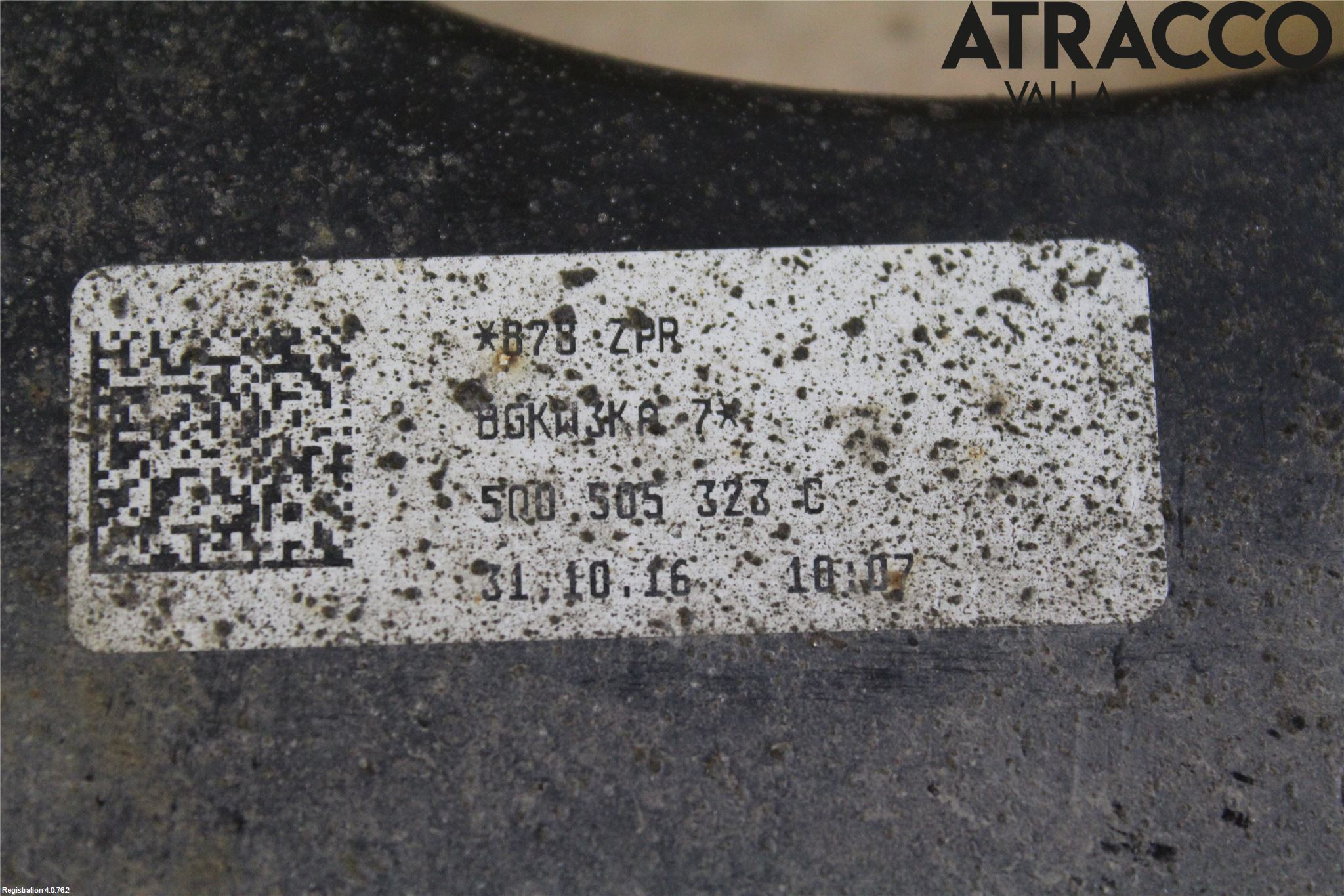Volkswagen VW TIGUAN 16-24 Bärarm Bak Övre Höger