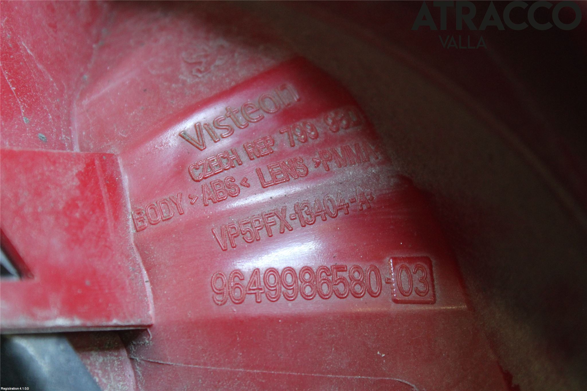 Peugeot 207 Bakljus Höger