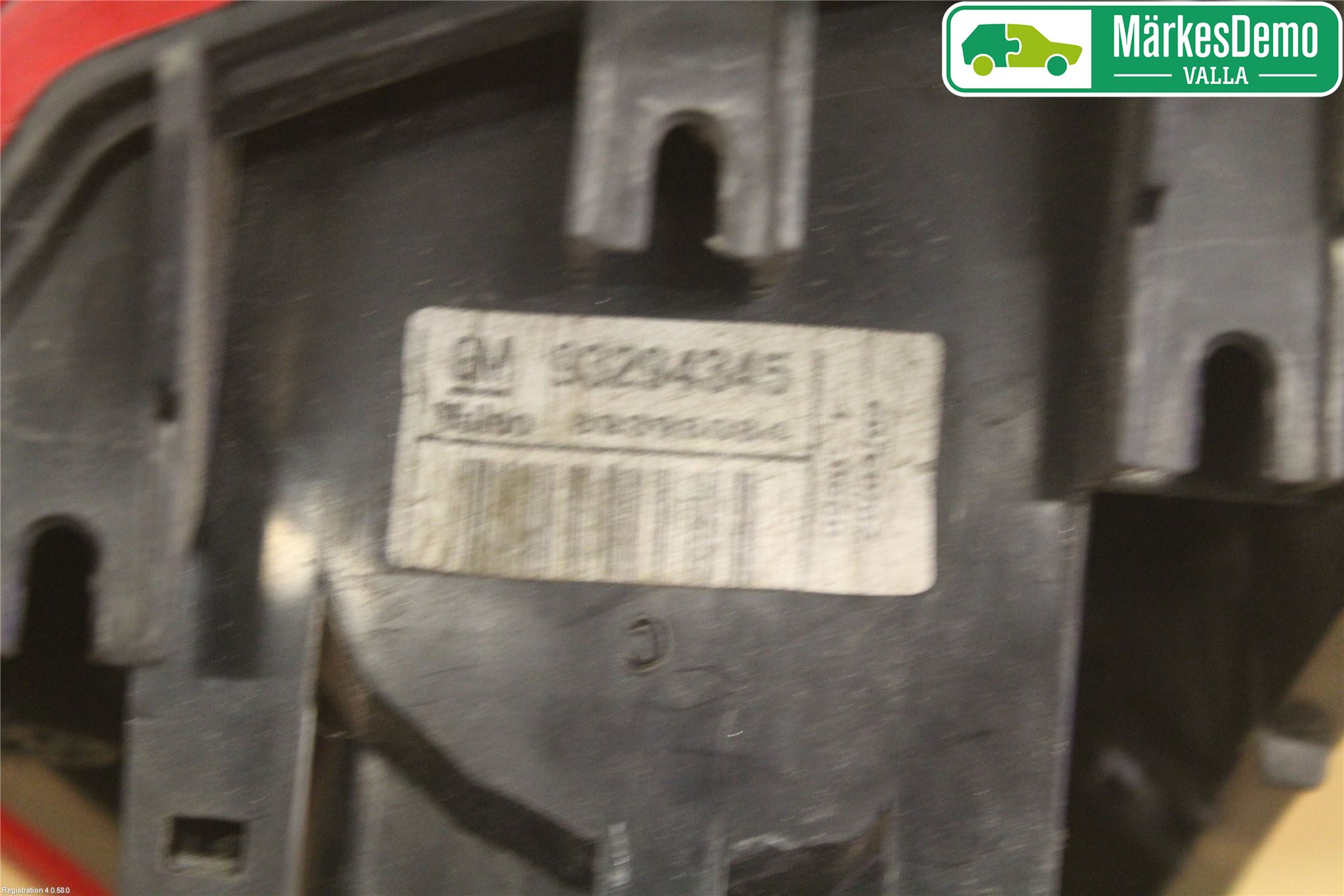 Opel MERIVA A   03-10 Bakljus Vänster