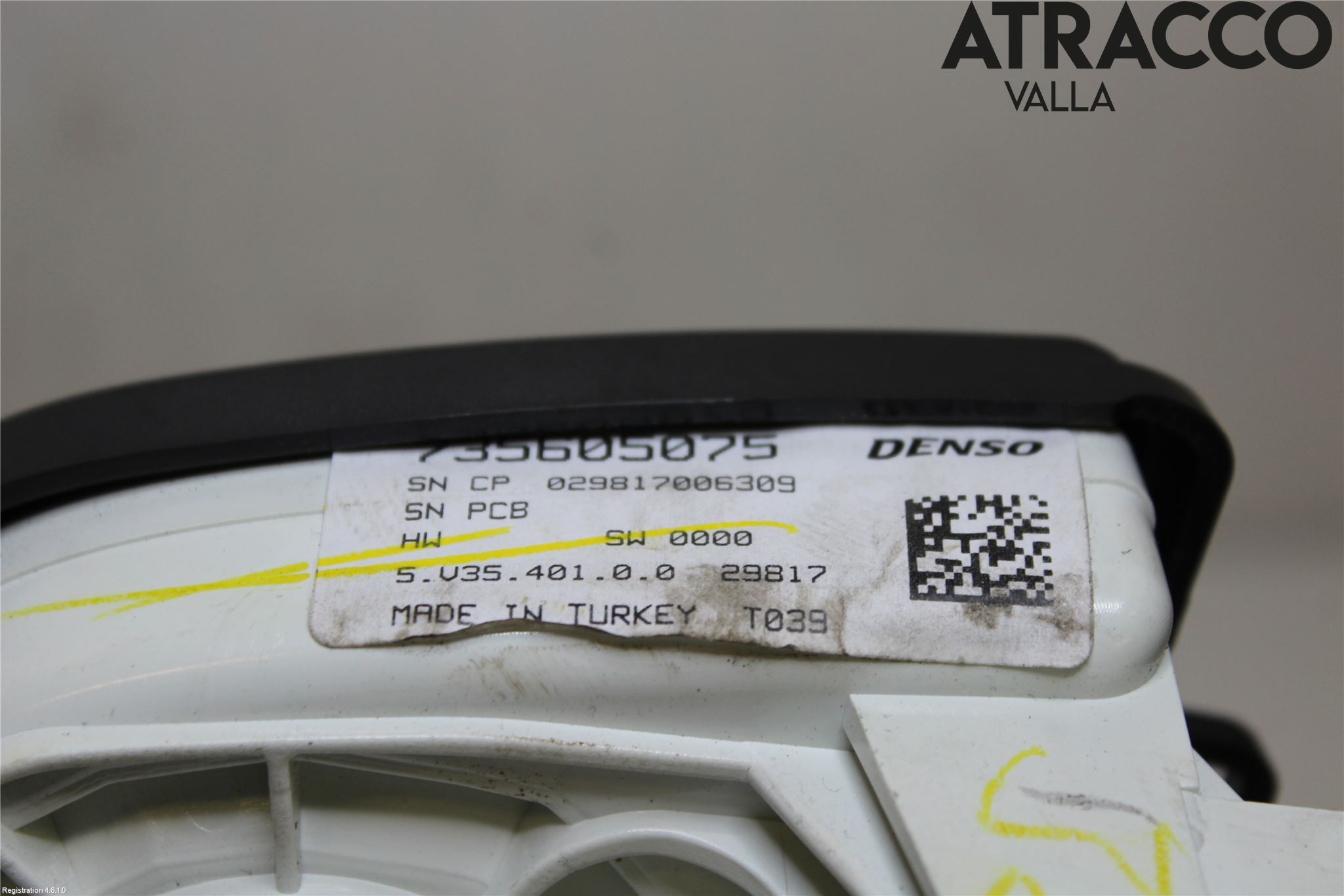 Fiat DOBLO CARGO Ac Styrenhet Ac Manöveren