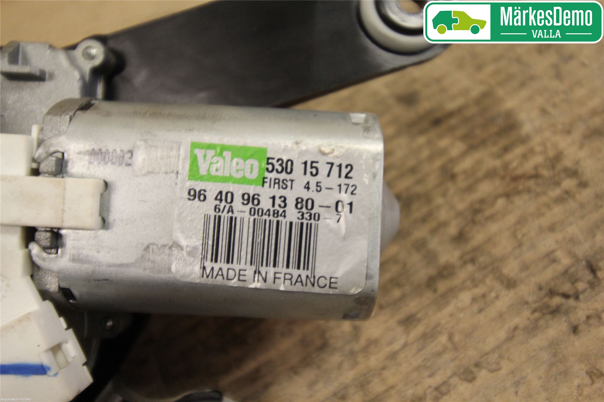 Peugeot 307     05-08 Torkarmotor Baklucka