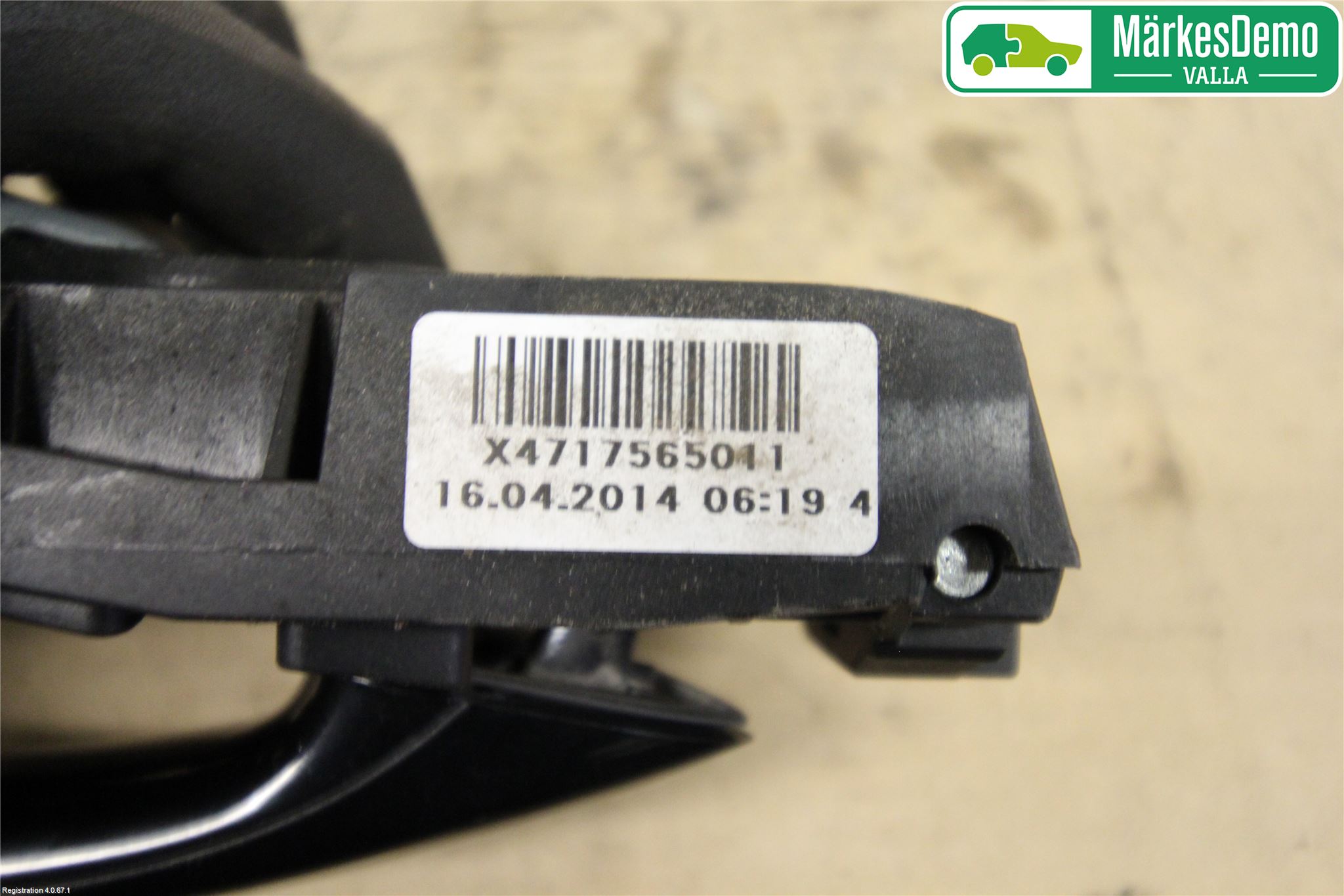 BMW 5 F10/F11/F18 09-17 Dörrhandtag Yttre Hö