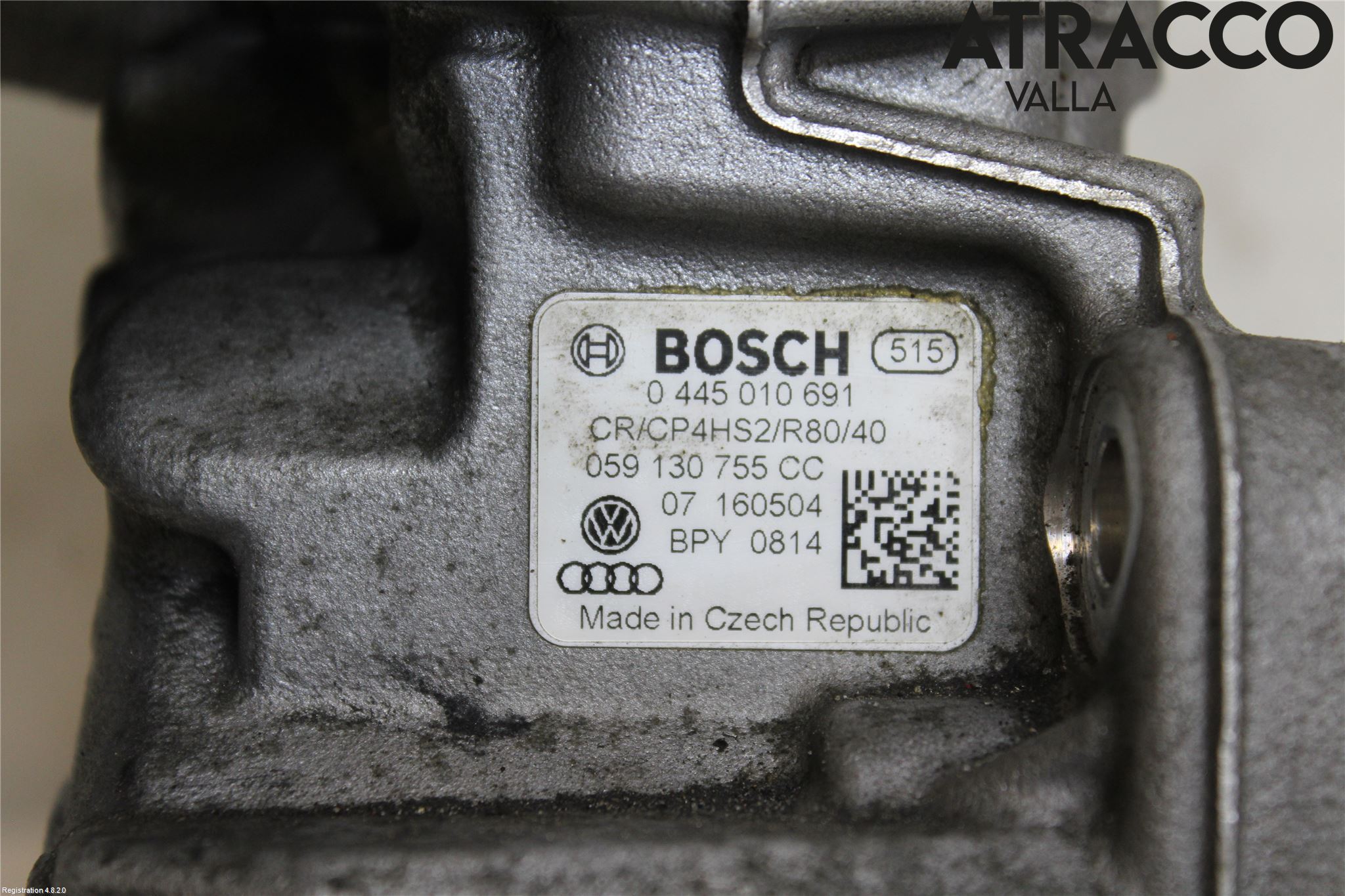 Audi A6 ALLROAD 12-18 Bränsle Insppump Diesel