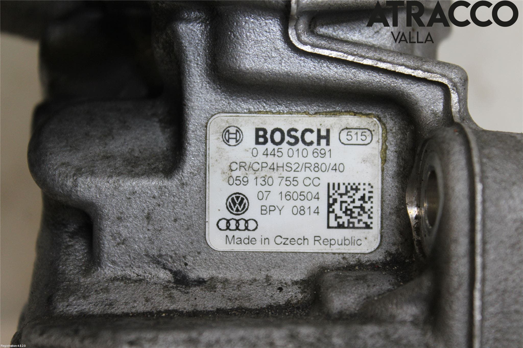 Audi A6 ALLROAD 12-18 Bränsle Insppump Diesel