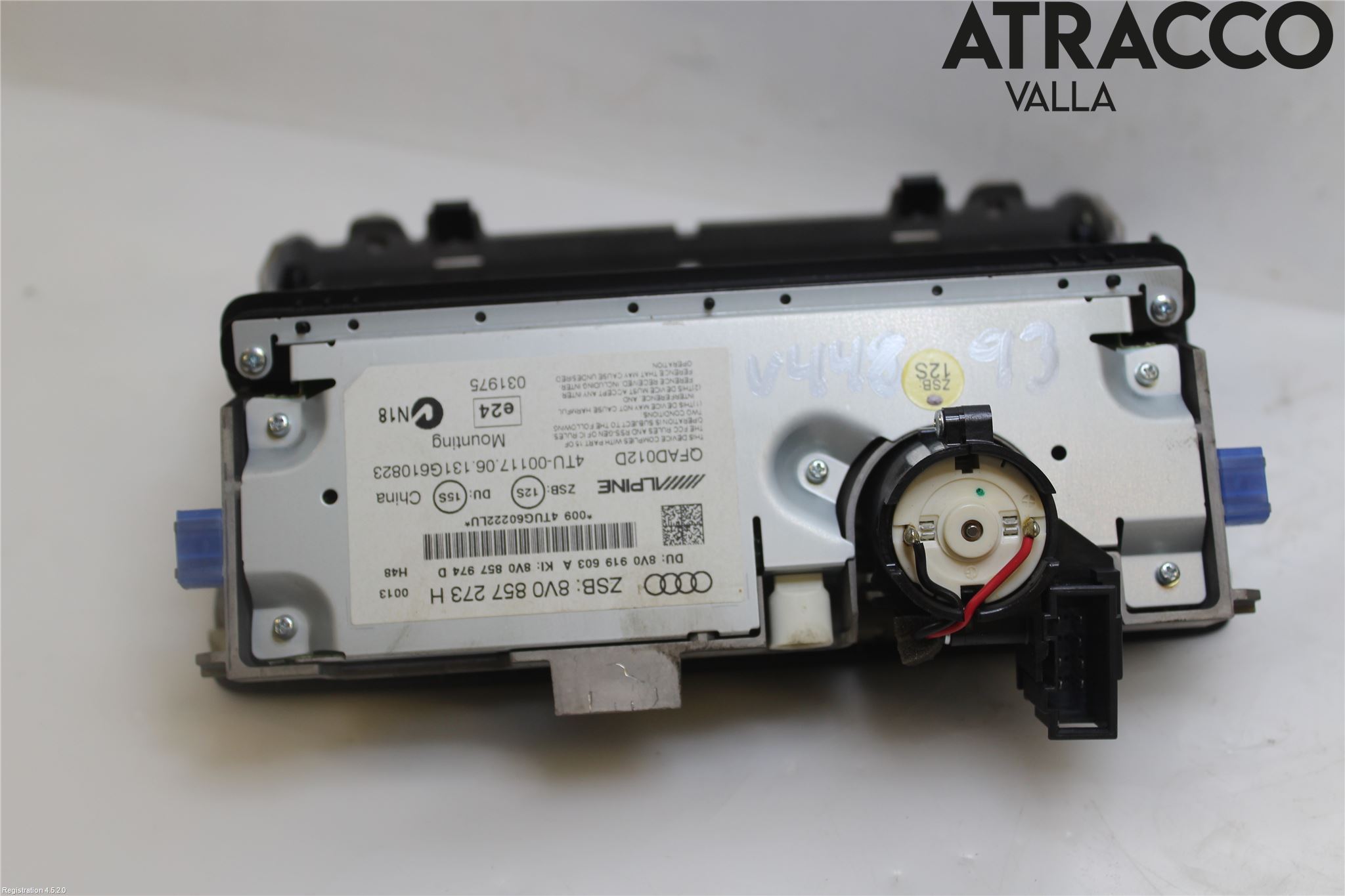 Audi A3/S3 05-13 Bildskärm