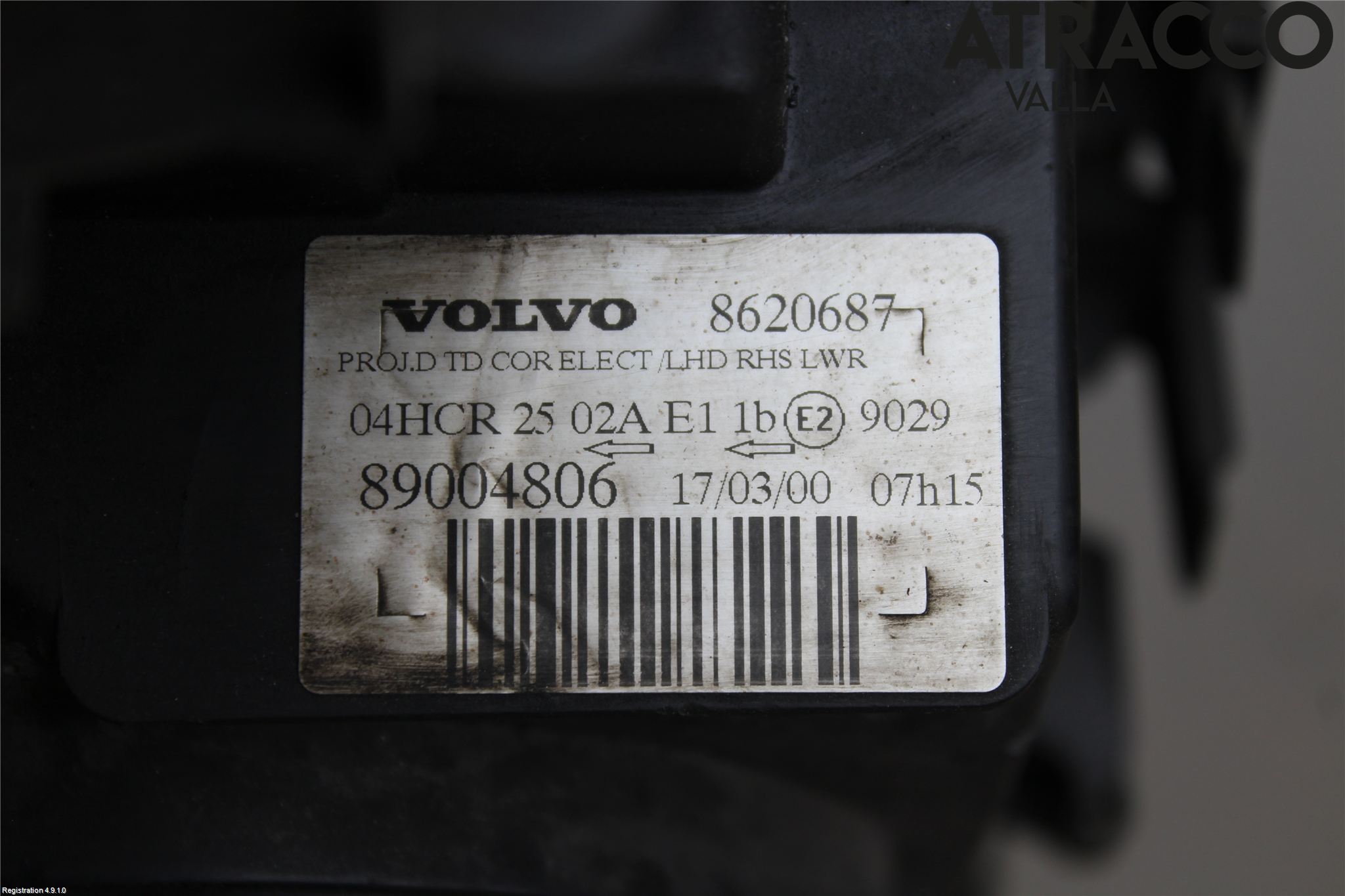 Volvo V70 00-04 Strålkastare Höger