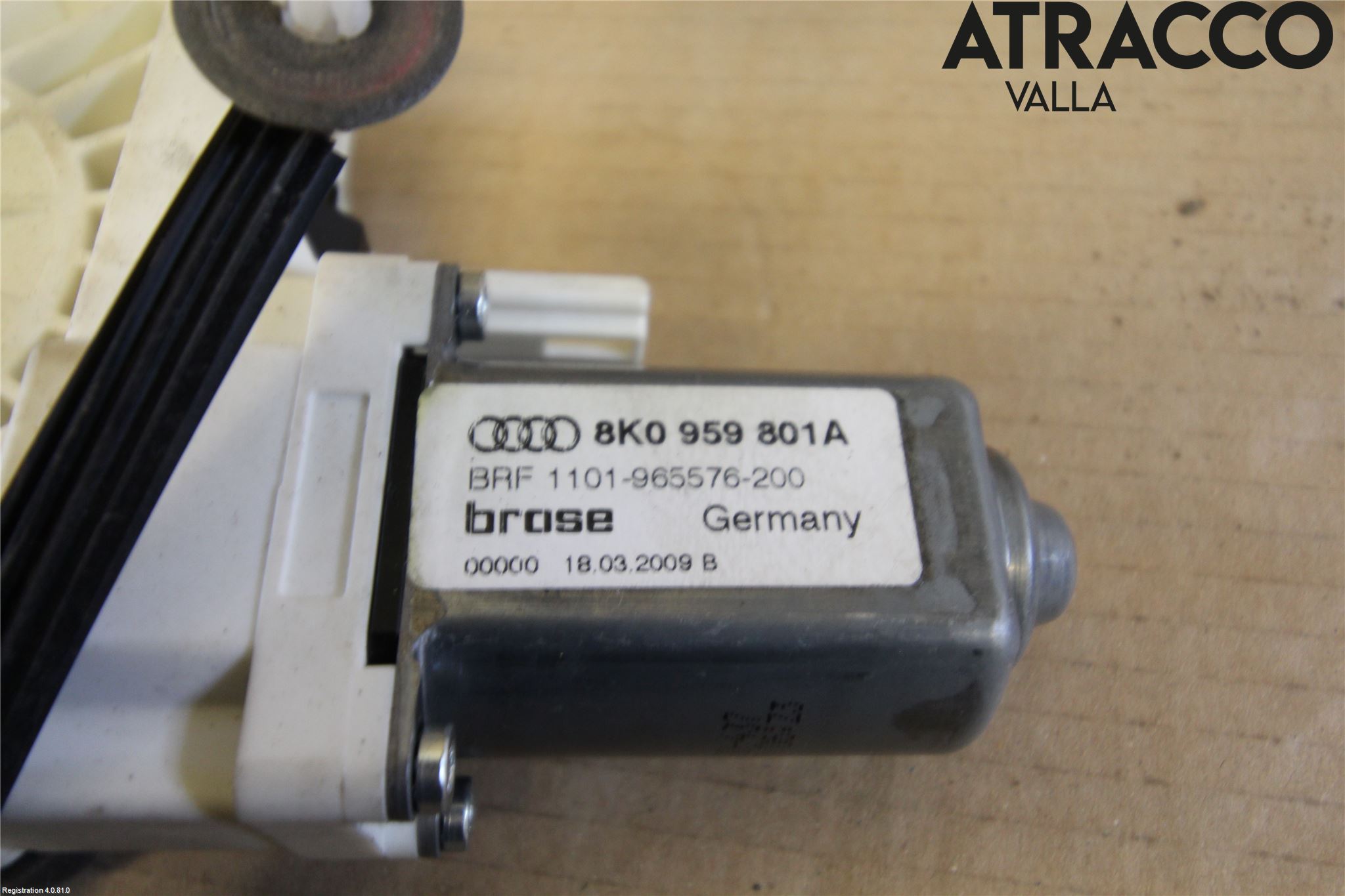 Audi A4/S4 08-11 Fönsterhiss El Kompl