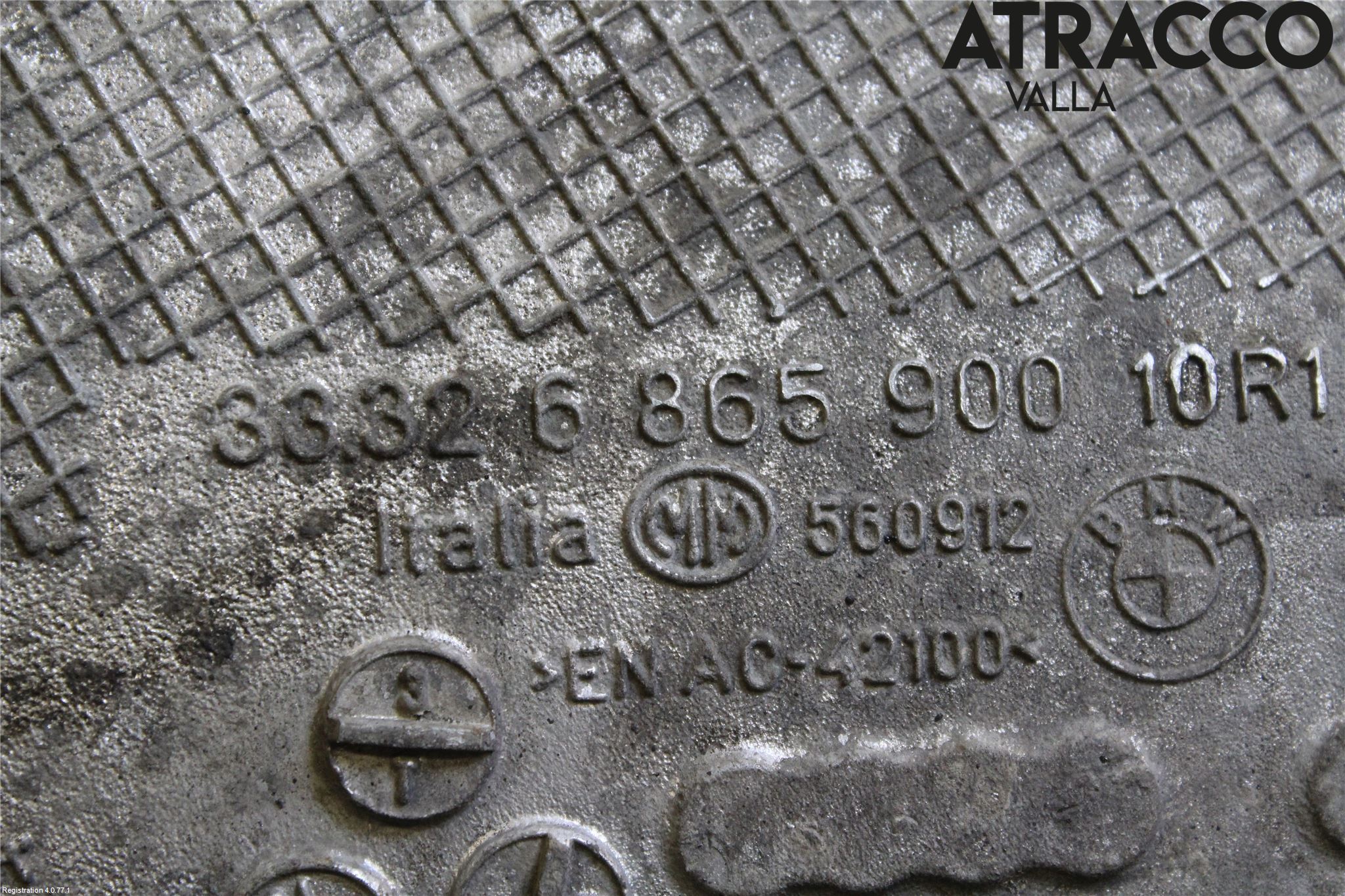 BMW 5 F10/F11/F18 09-17 Bärarm Bak Höger