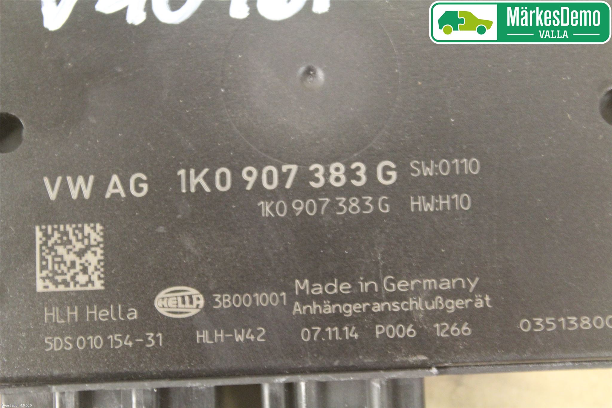 Volkswagen VW TIGUAN 07-16 Styrenhet Dragkrok
