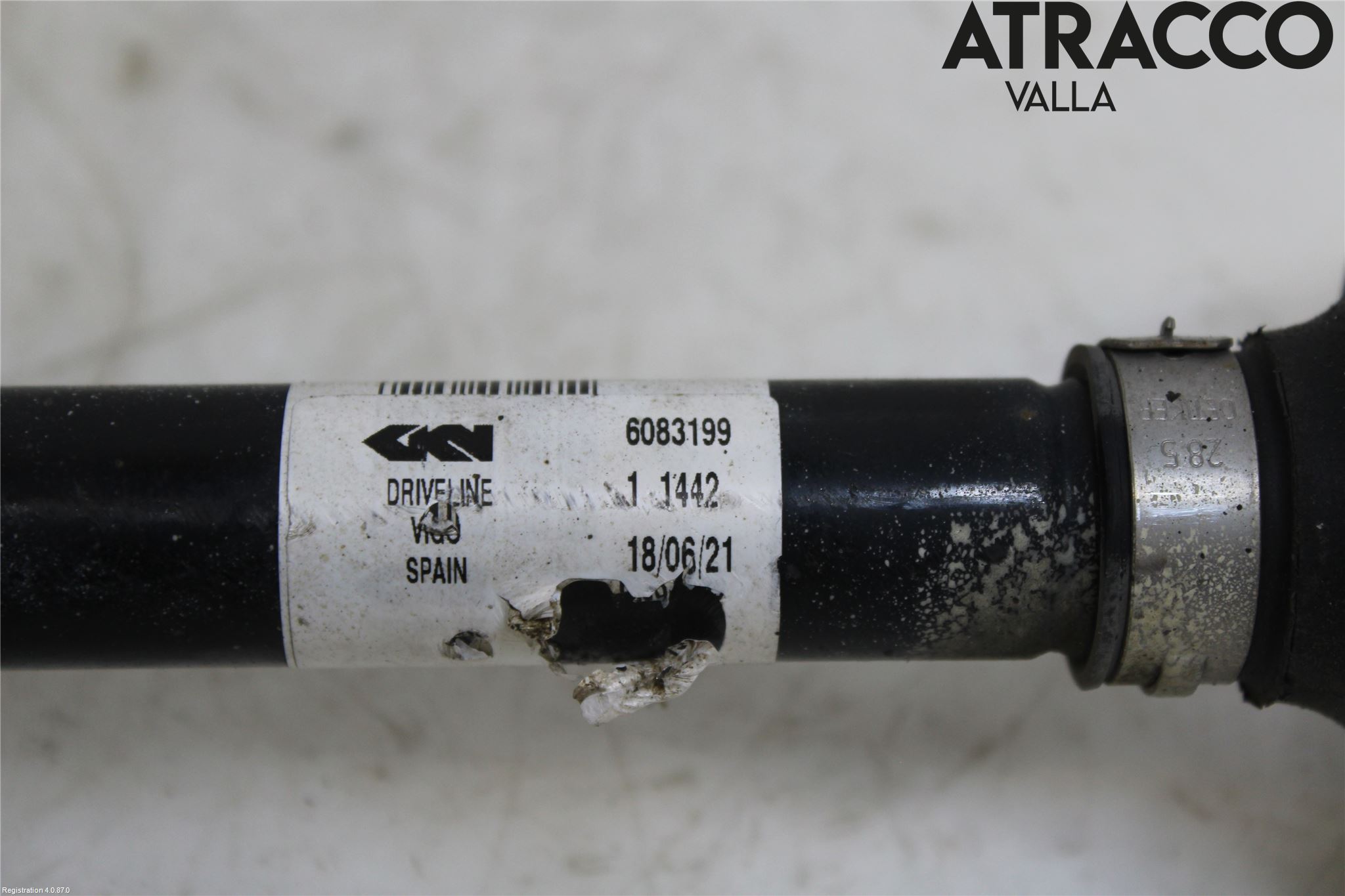 Opel CORSA E 15-19 Drivaxel Fram Vänster