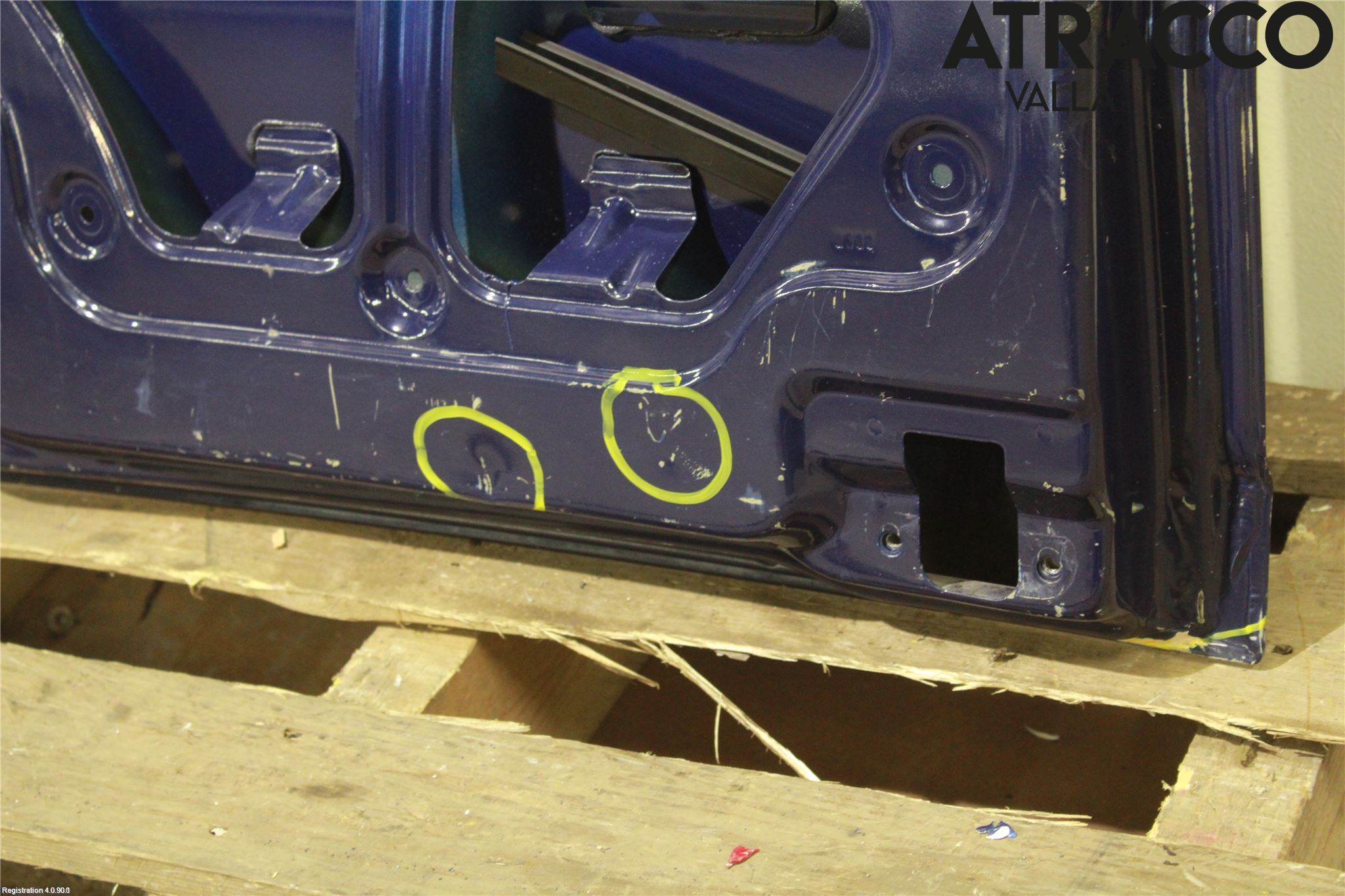 Opel COMBO 02-12 Dörr Bak Van-Skåp Höger