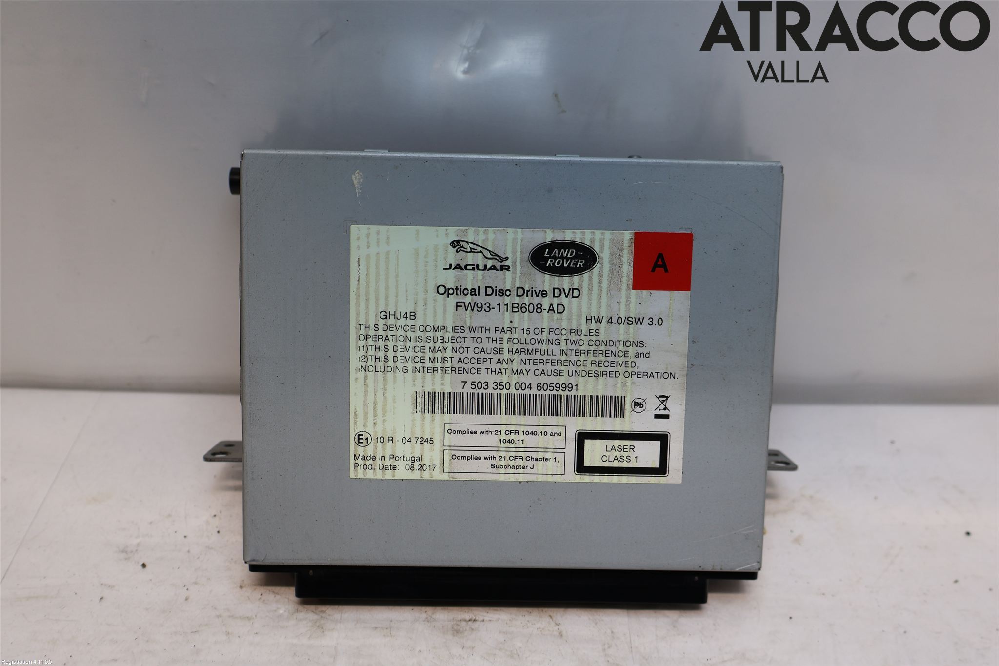 Jaguar XE (X760) 15-24 Cd Radio - Multimediapanel