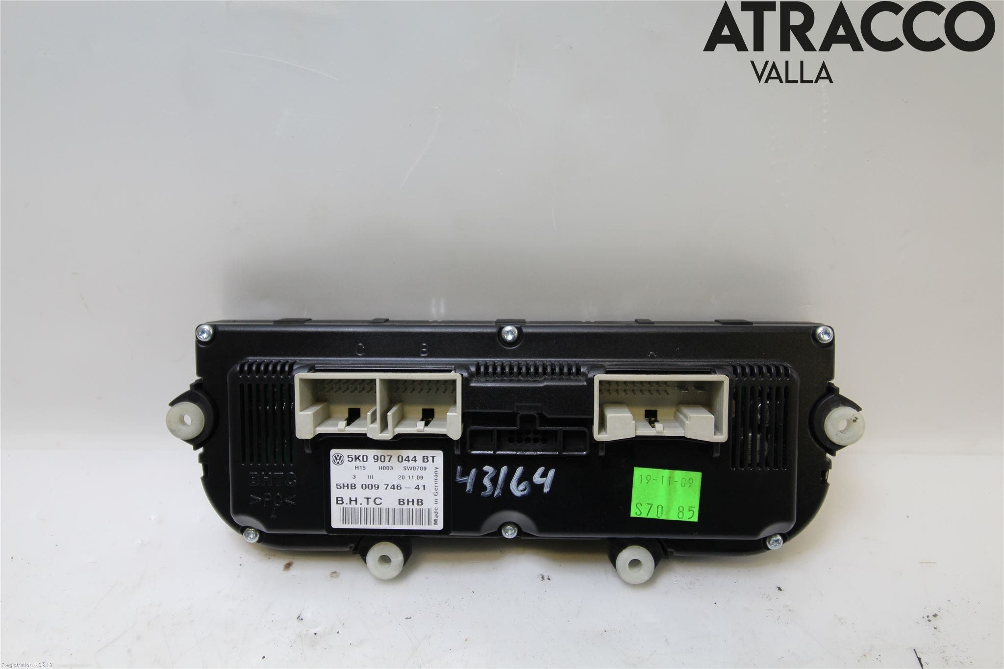 Volkswagen VW PASSAT 05-11 Ac Styrenhet Ac Manöveren