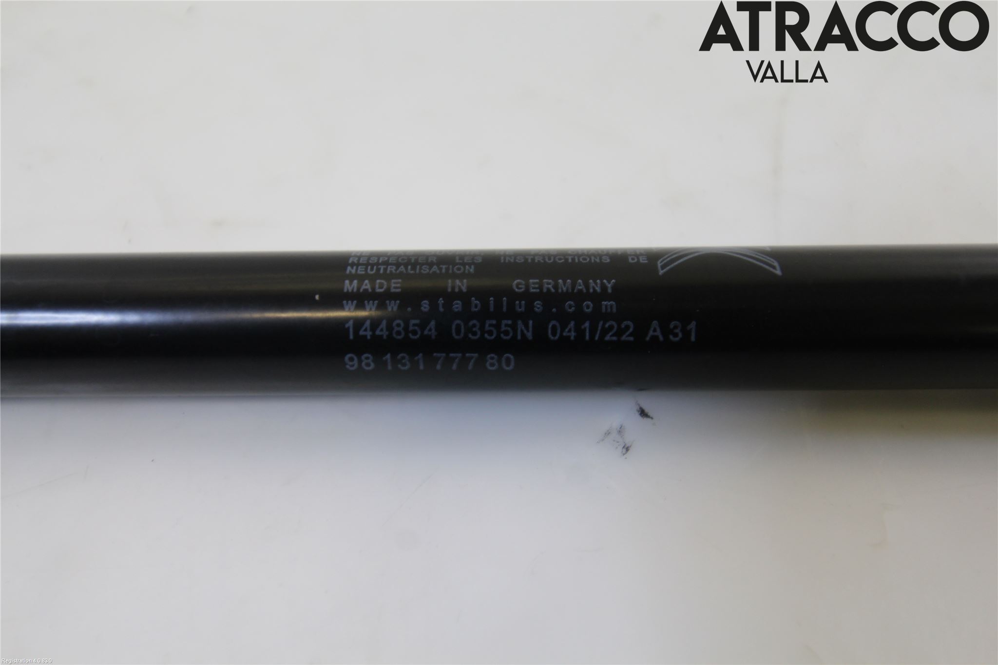 Citroen COTROEN C3 17-24 Gasfjäder Baklucka