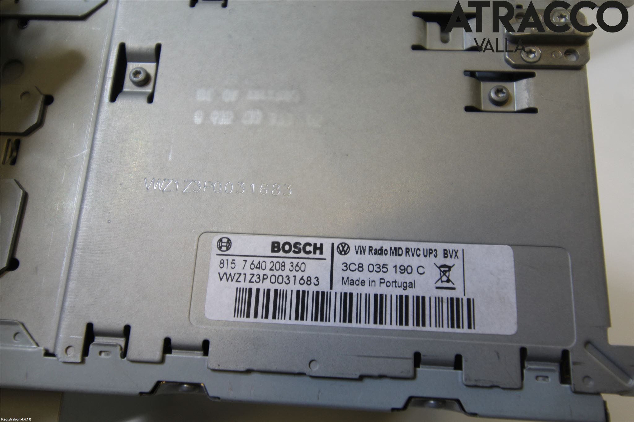 Volkswagen VW PASSAT CC 08-16 Cd Radio - Multimediapanel