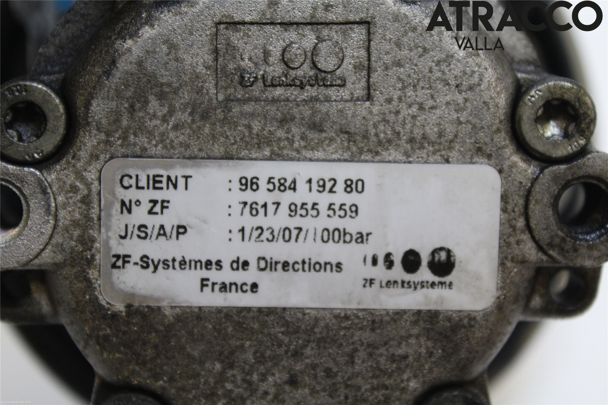 Peugeot 407 Styrservopump