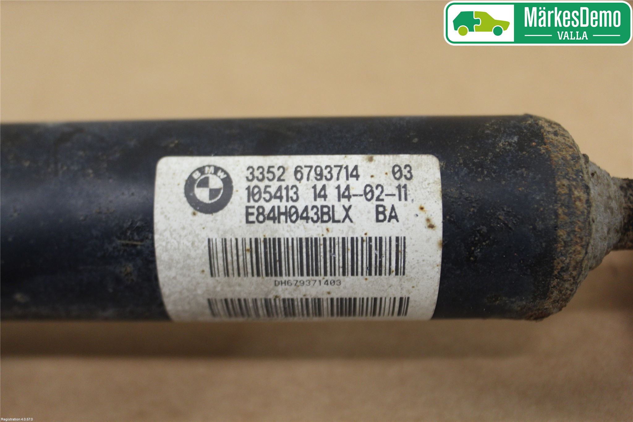 BMW X1 E84 10-15 Stötdämpare Bak