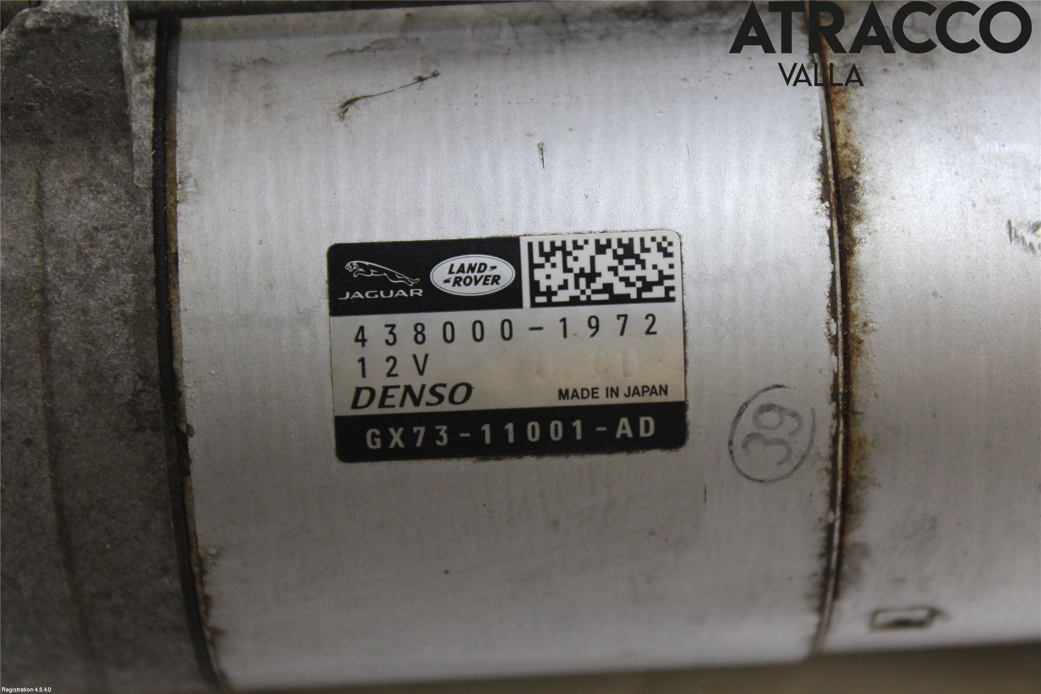 Jaguar F-PACE Startmotor Diesel