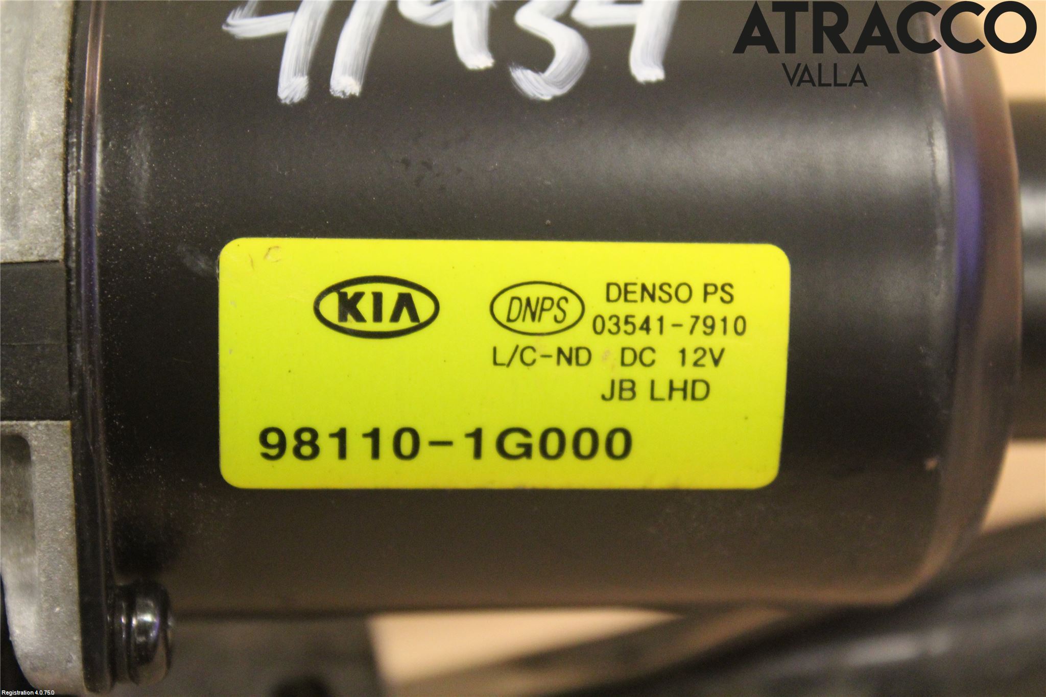 Hyundai ACCENT 06-11 Torkarmotor Vindruta