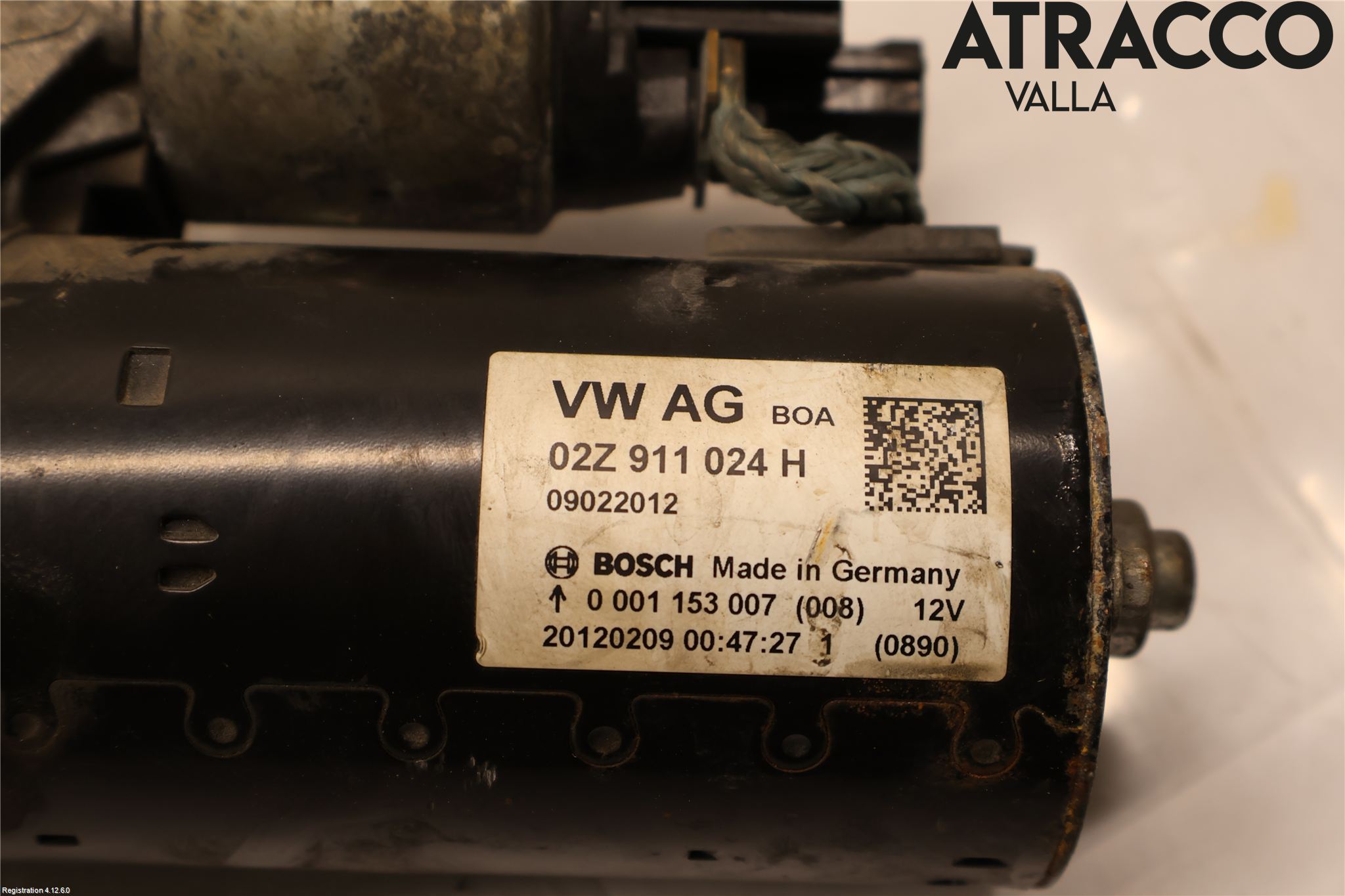Volkswagen VW GOLF VI 09-13 Startmotor Diesel