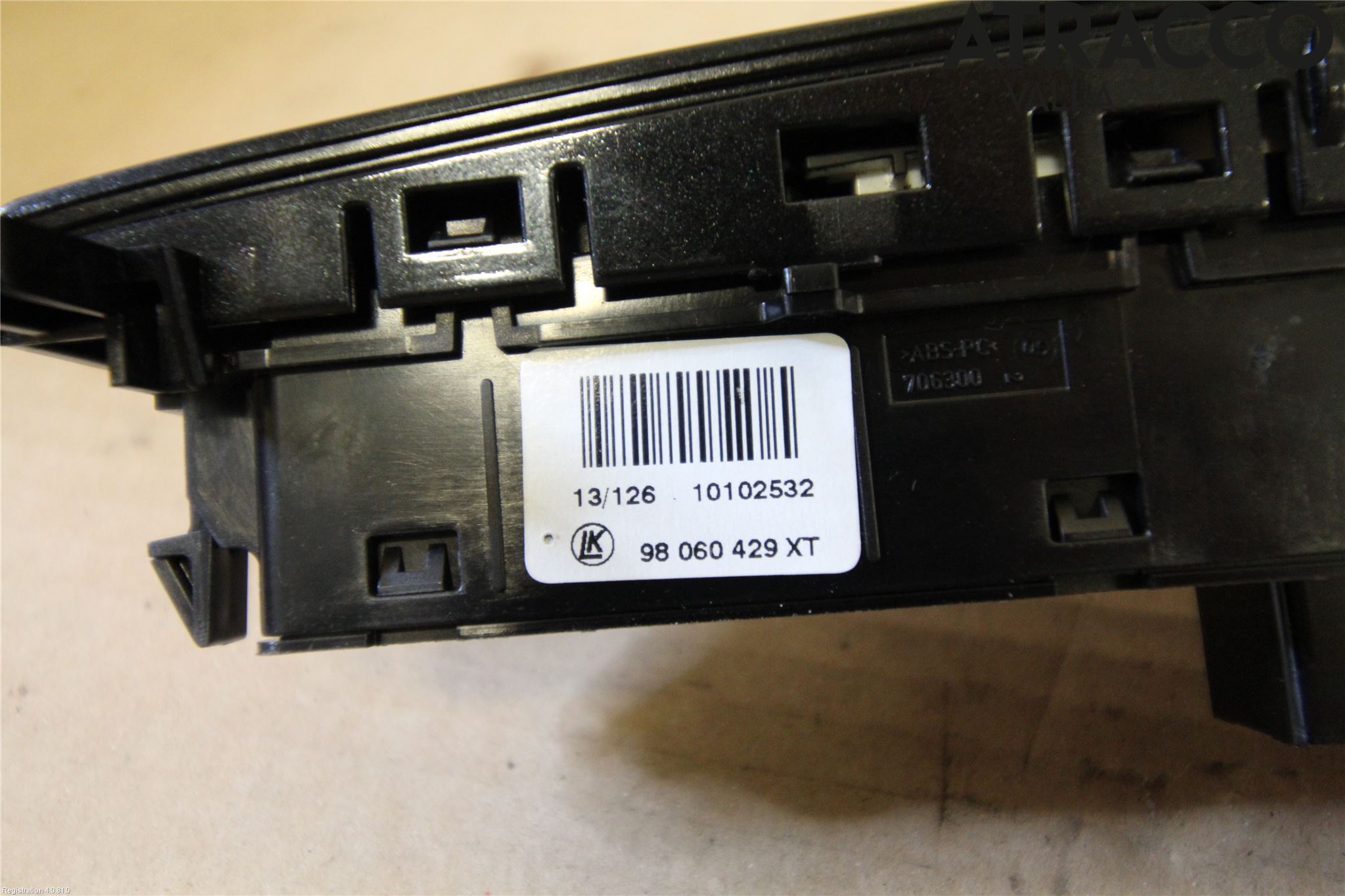 Peugeot 308 08-13 Strömställare Varnings