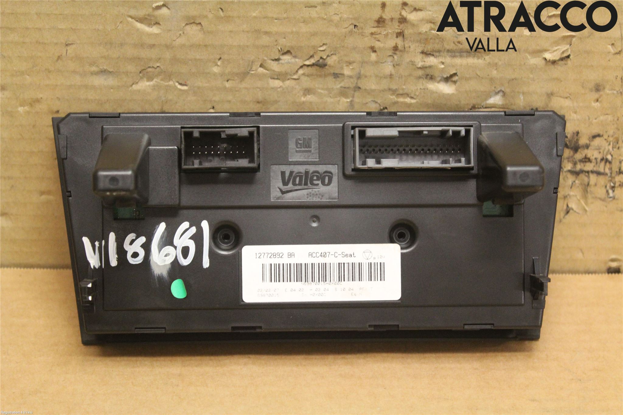 Saab 9-3 VER 2 Ac Styrenhet Ac Manöveren