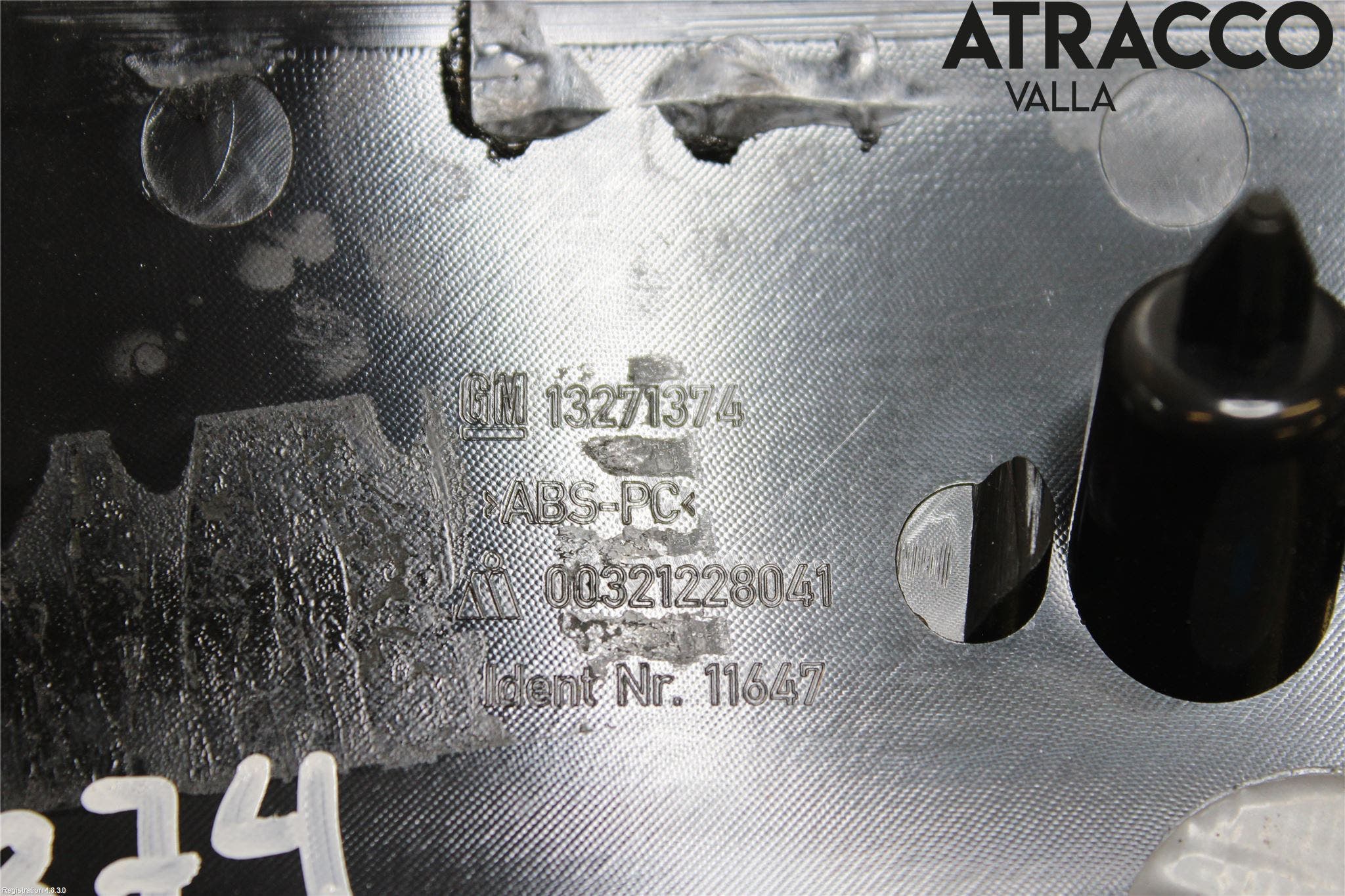 Opel ASTRA J 10-15 Bakluckehandtag