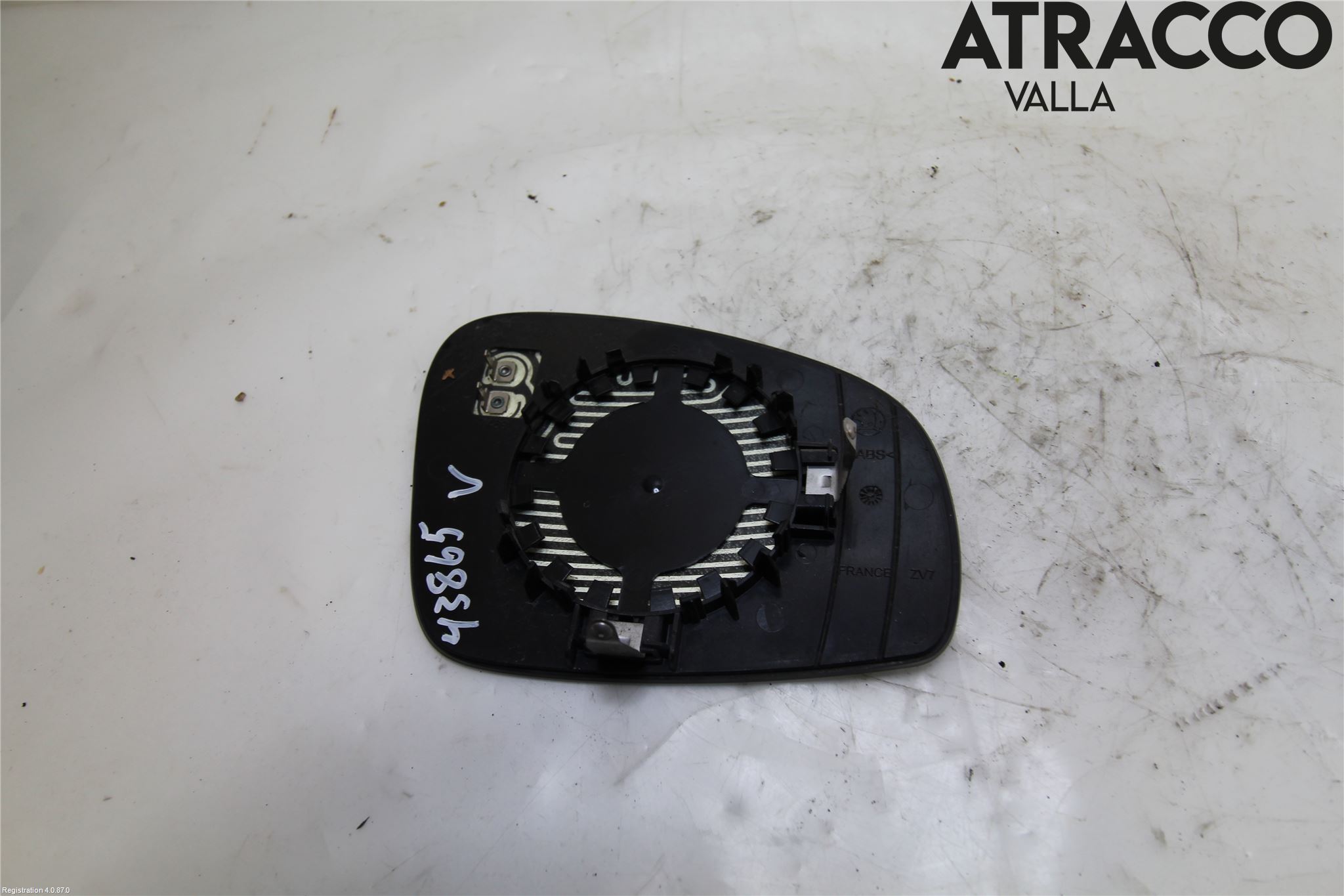 Skoda FABIA 07-14 Spegelglas Vä