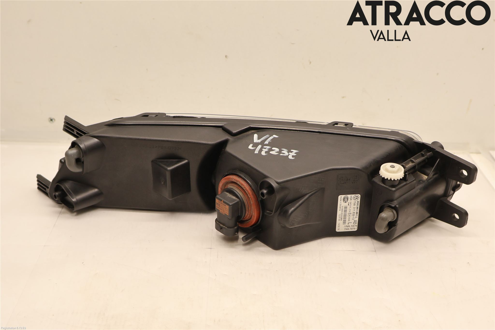 Volkswagen VW PASSAT 15-19 Dimljus-Varselljus Fram