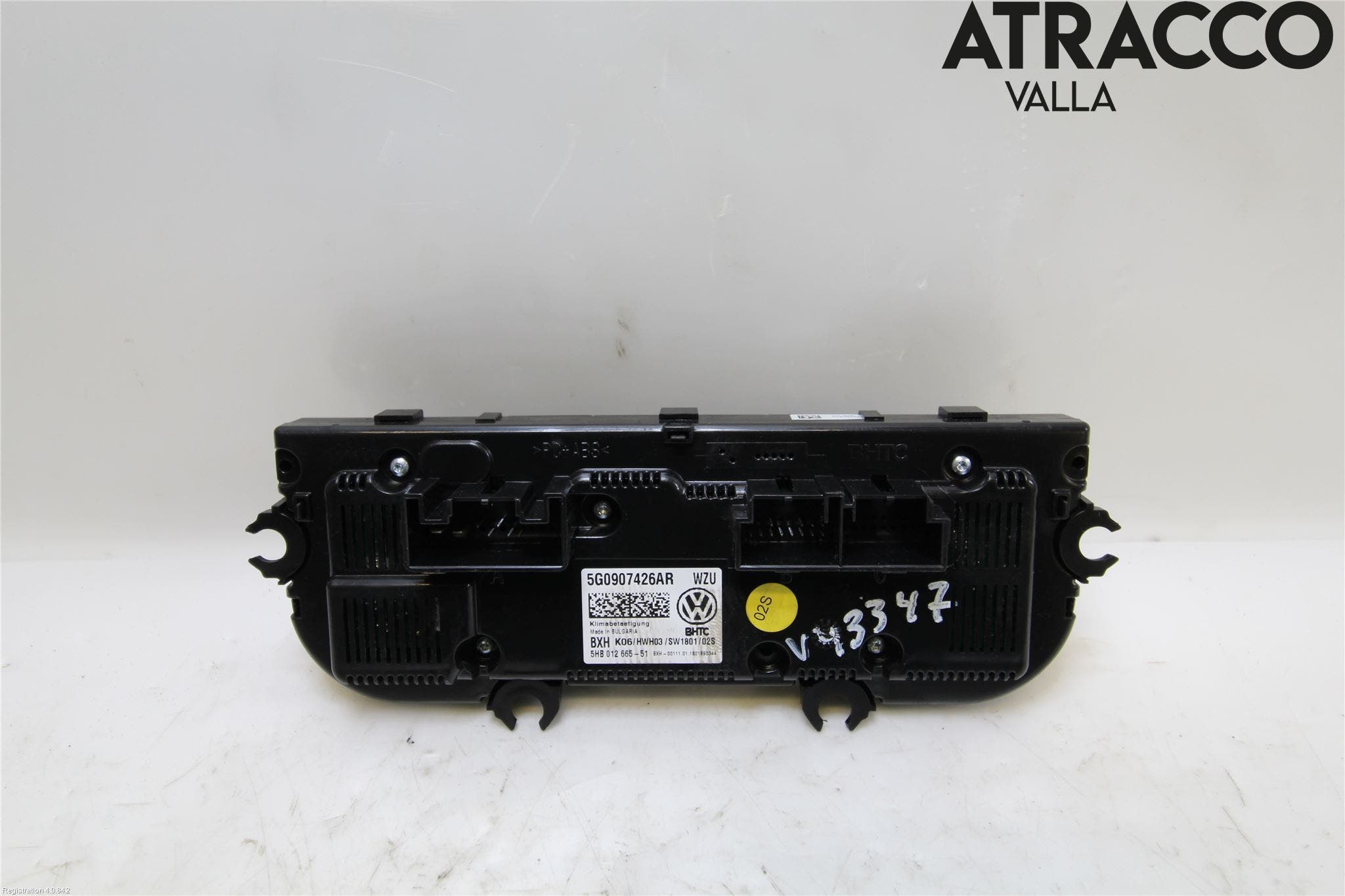 Volkswagen VW GOLF / E-GOLF VII 13-20 Ac Styrenhet Ac Manöveren