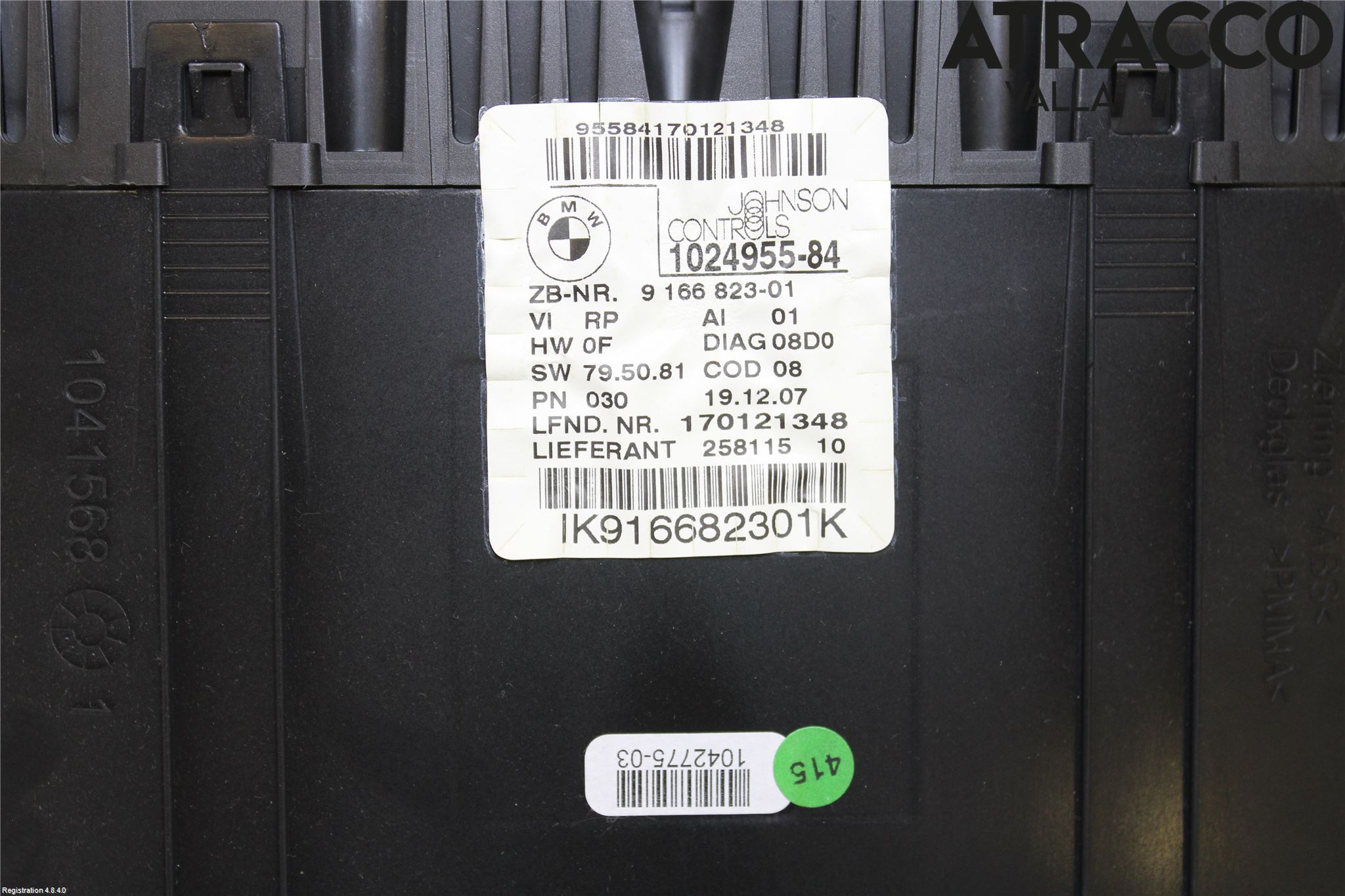 BMW 1 E87/81 5D/3D 03-11 Instrument Komb