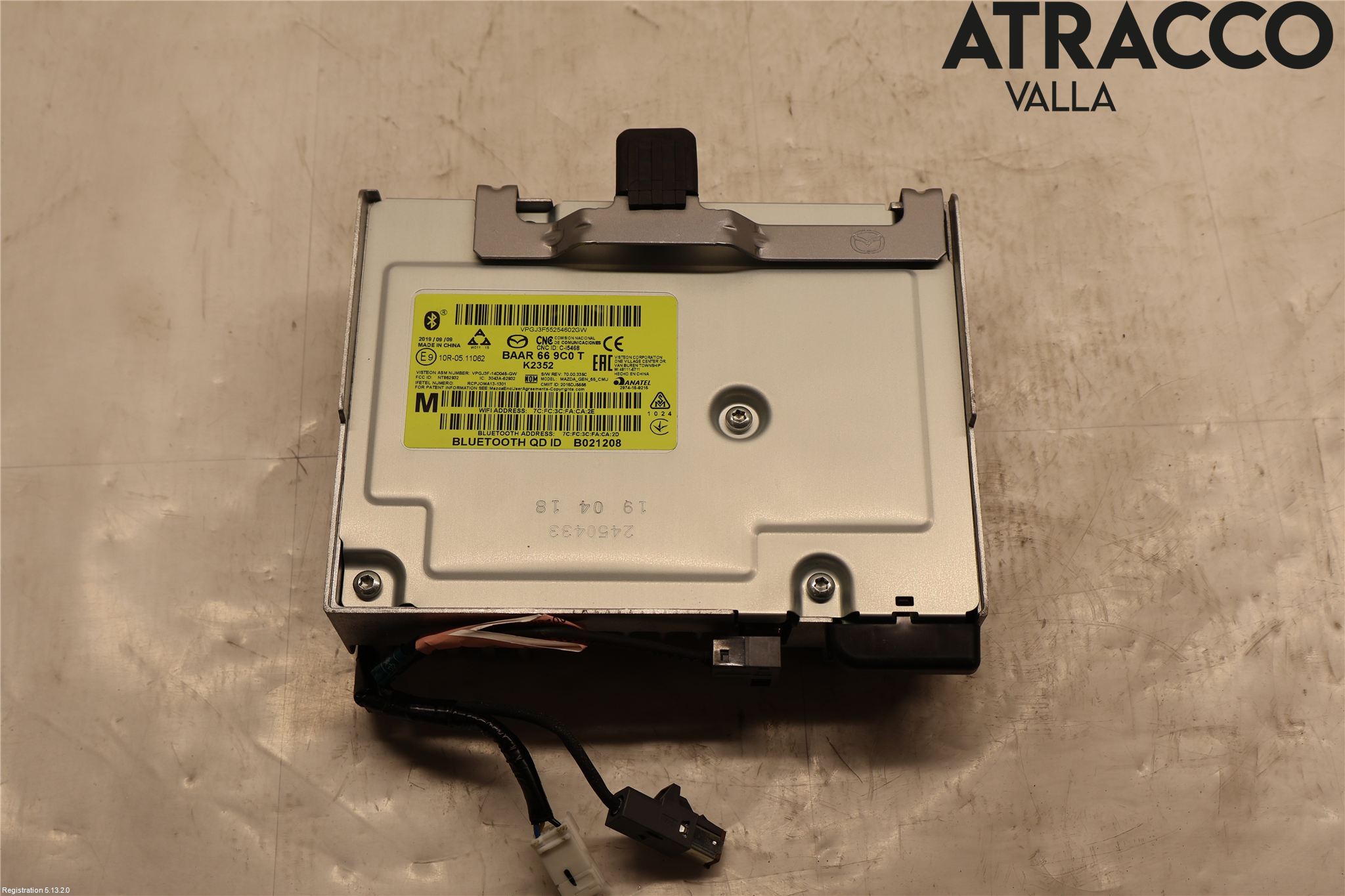 Mazda CX-3 Cd Radio - Multimediapanel