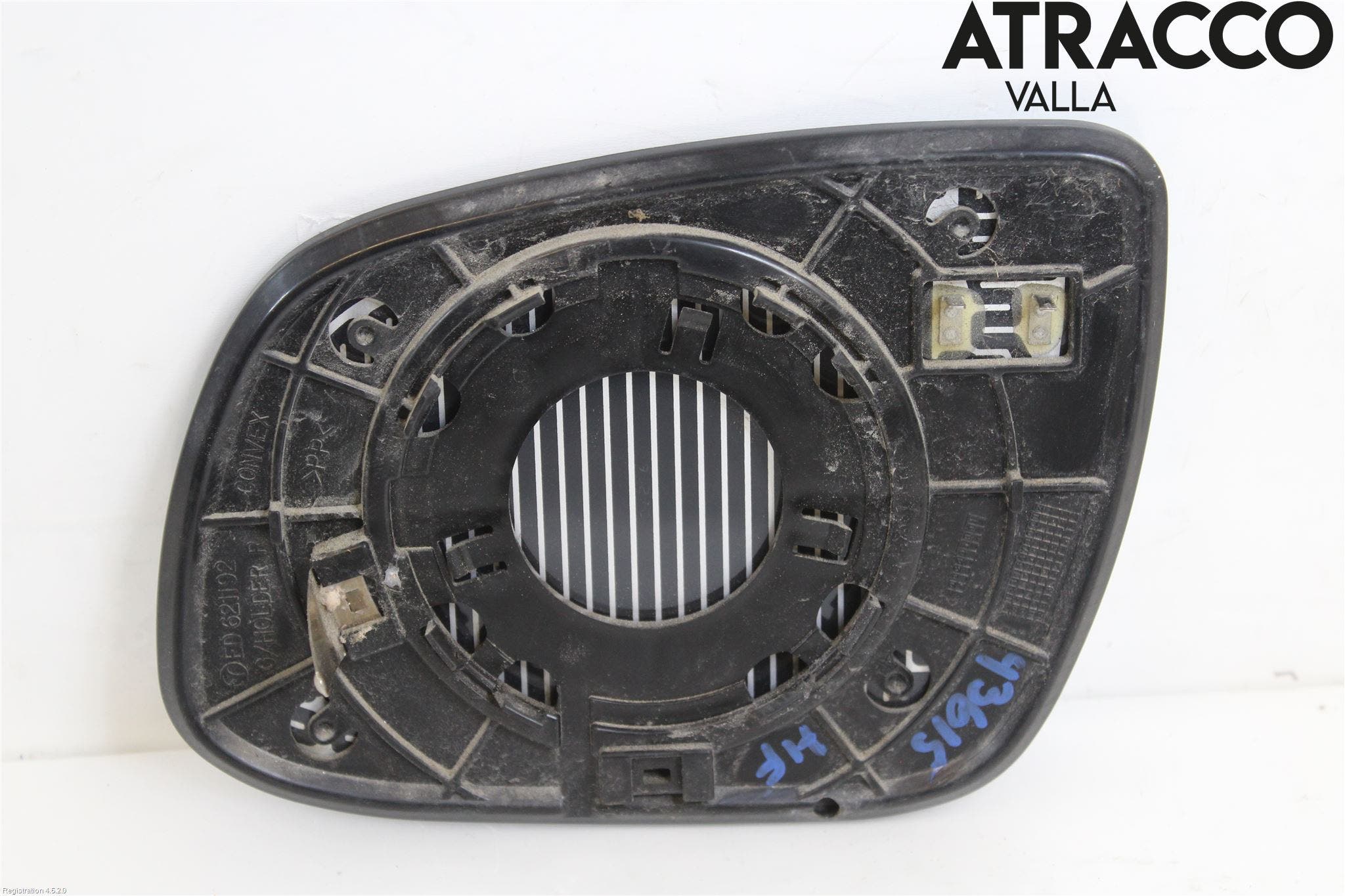 Kia CEED 06-12 Spegelglas Hö