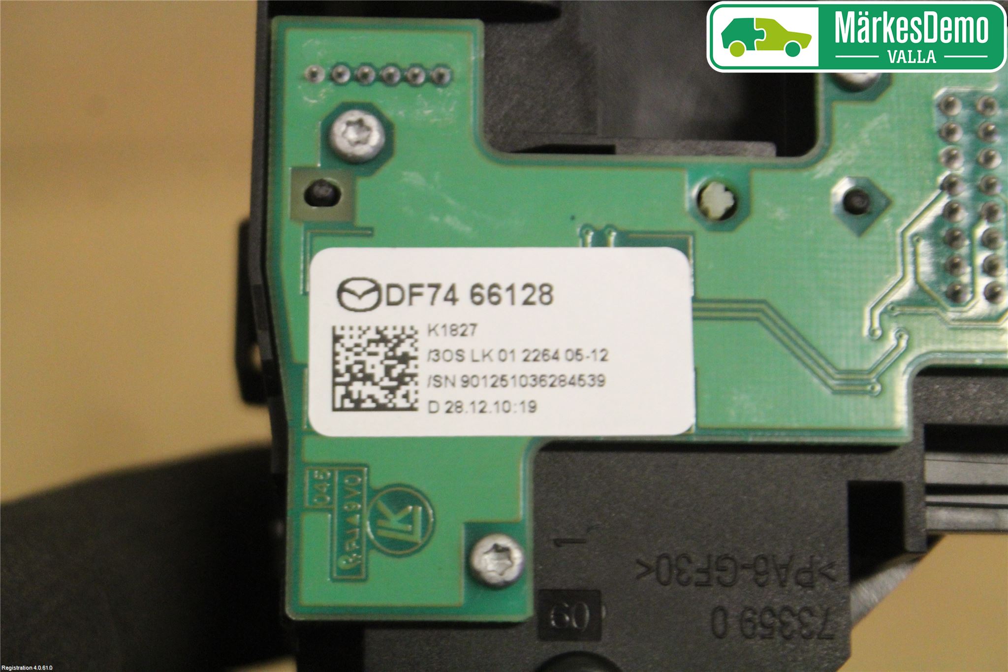 Mazda 6 08-13 Spak Torkar-Spolomk