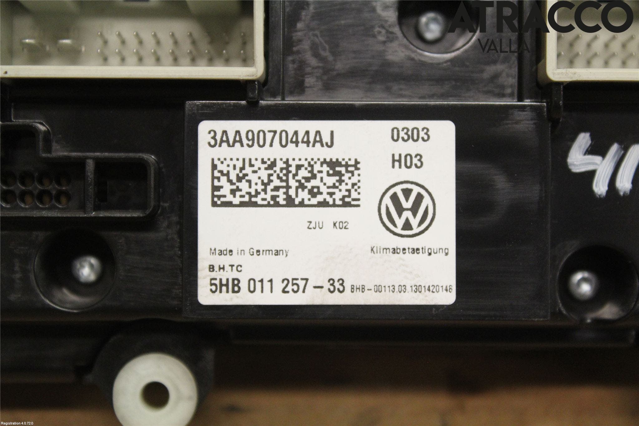 Volkswagen VW PASSAT 11-14 Ac Styrenhet Ac Manöveren