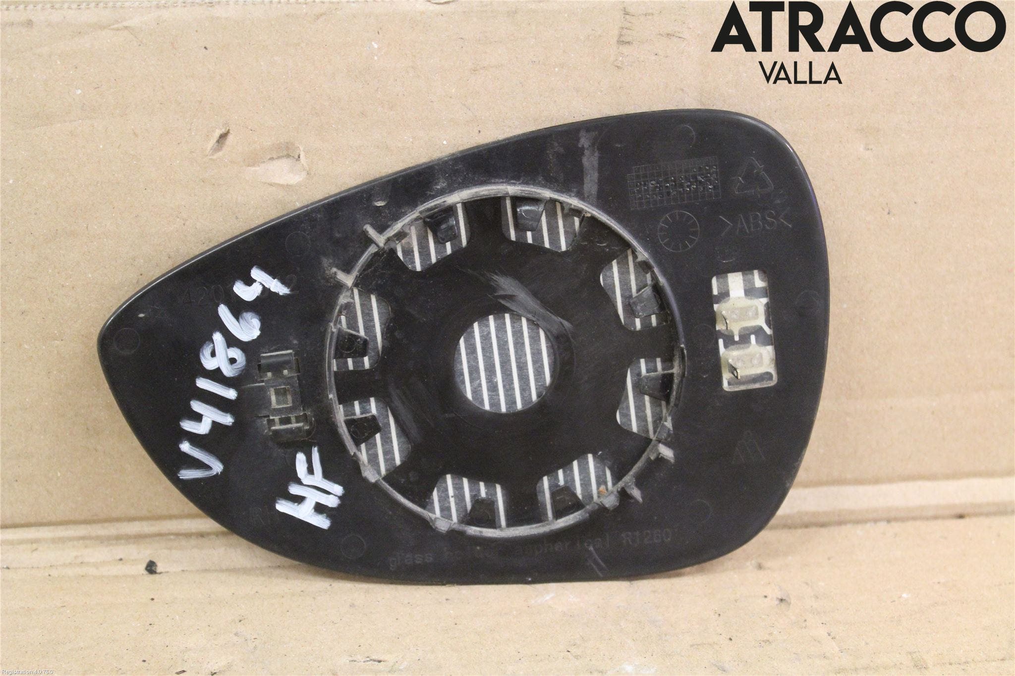 Ford FIESTA 13-17 Spegelglas Hö