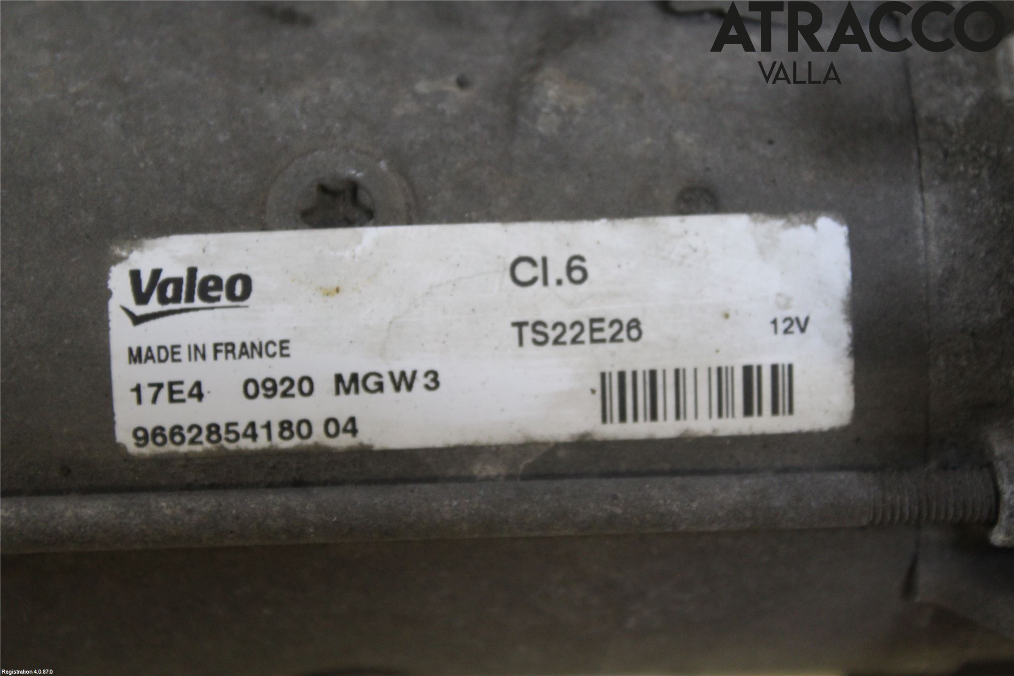 Citroen BERLINGO 08-18 Startmotor Diesel