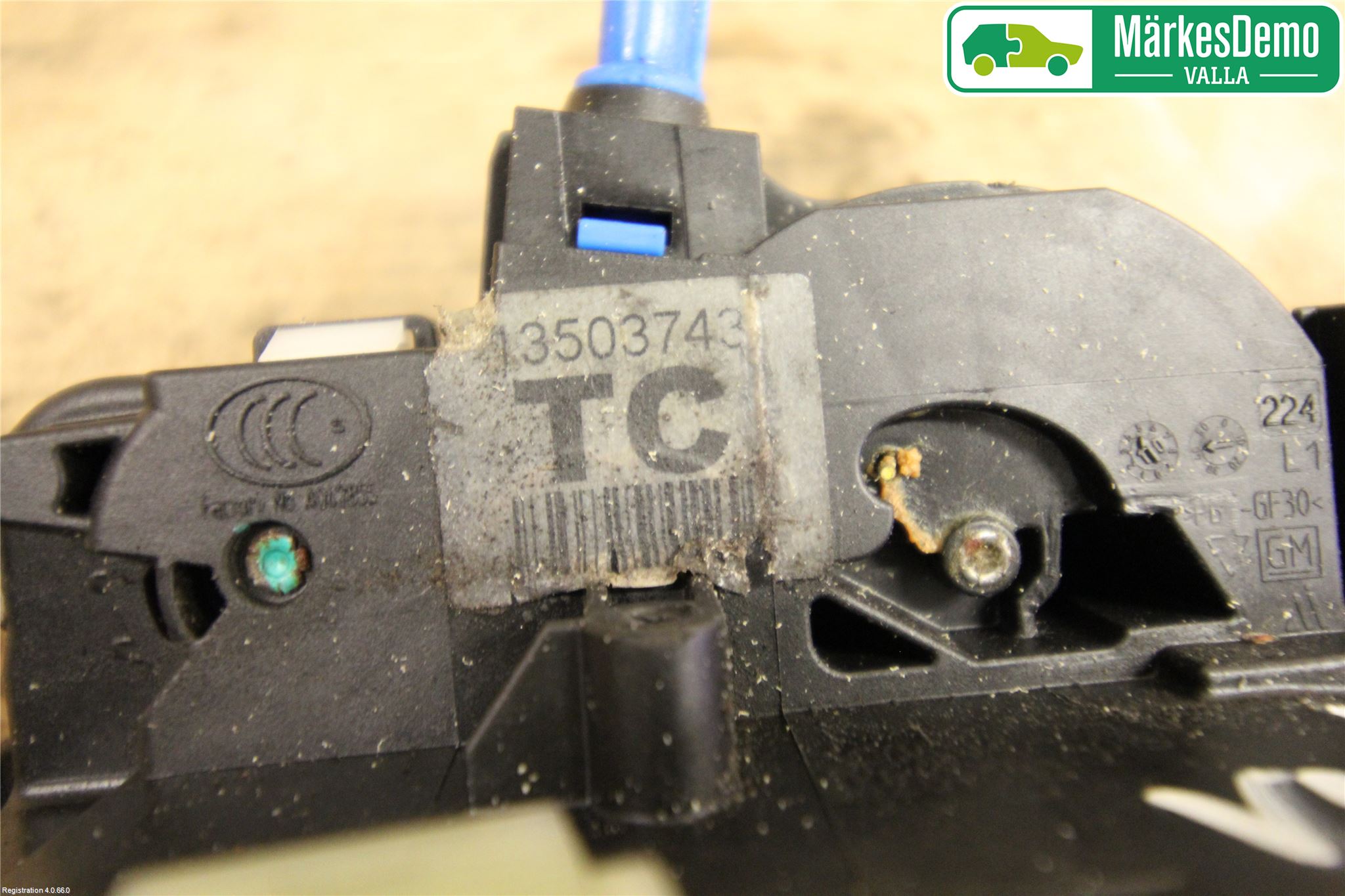 Saab 9-5 10-12 Låskista-Dörrlås