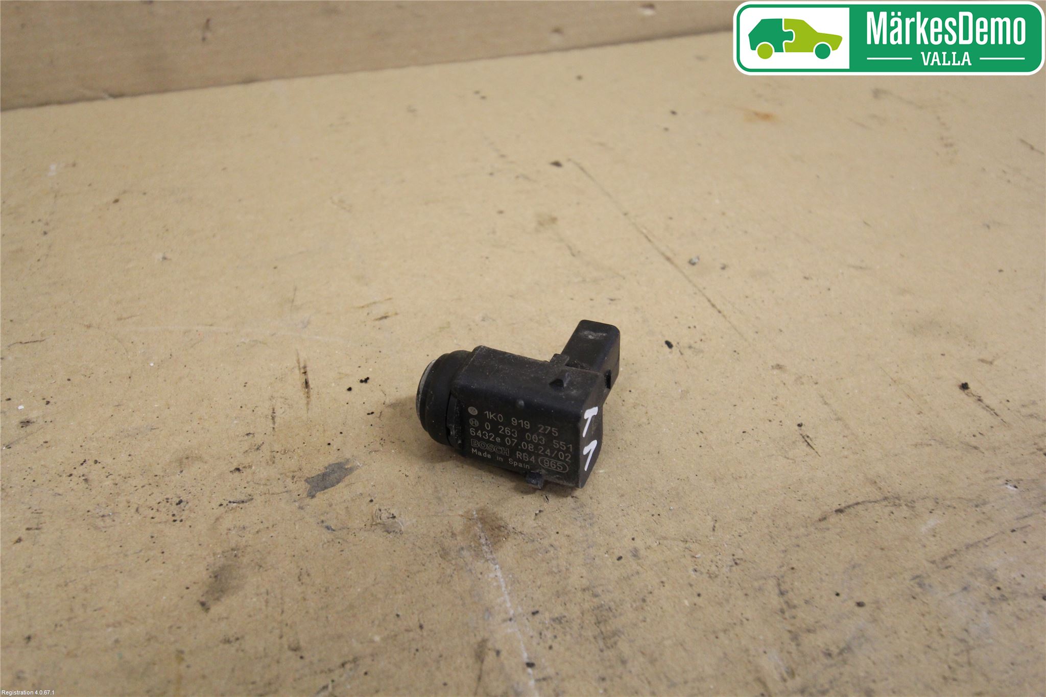 Volkswagen VW GOLF V 04-09 Parkeringshjälp Backsensor