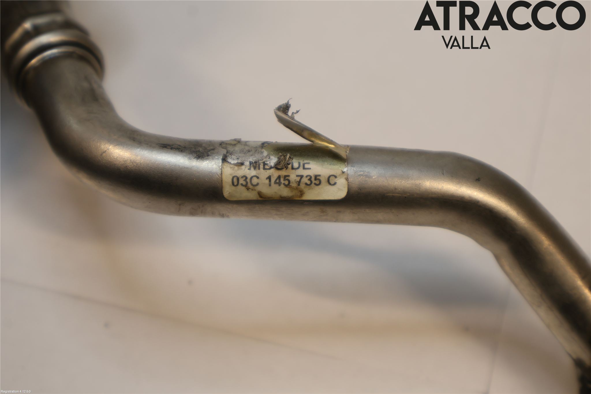 Volkswagen VW GOLF V 04-09 Turbooljerör