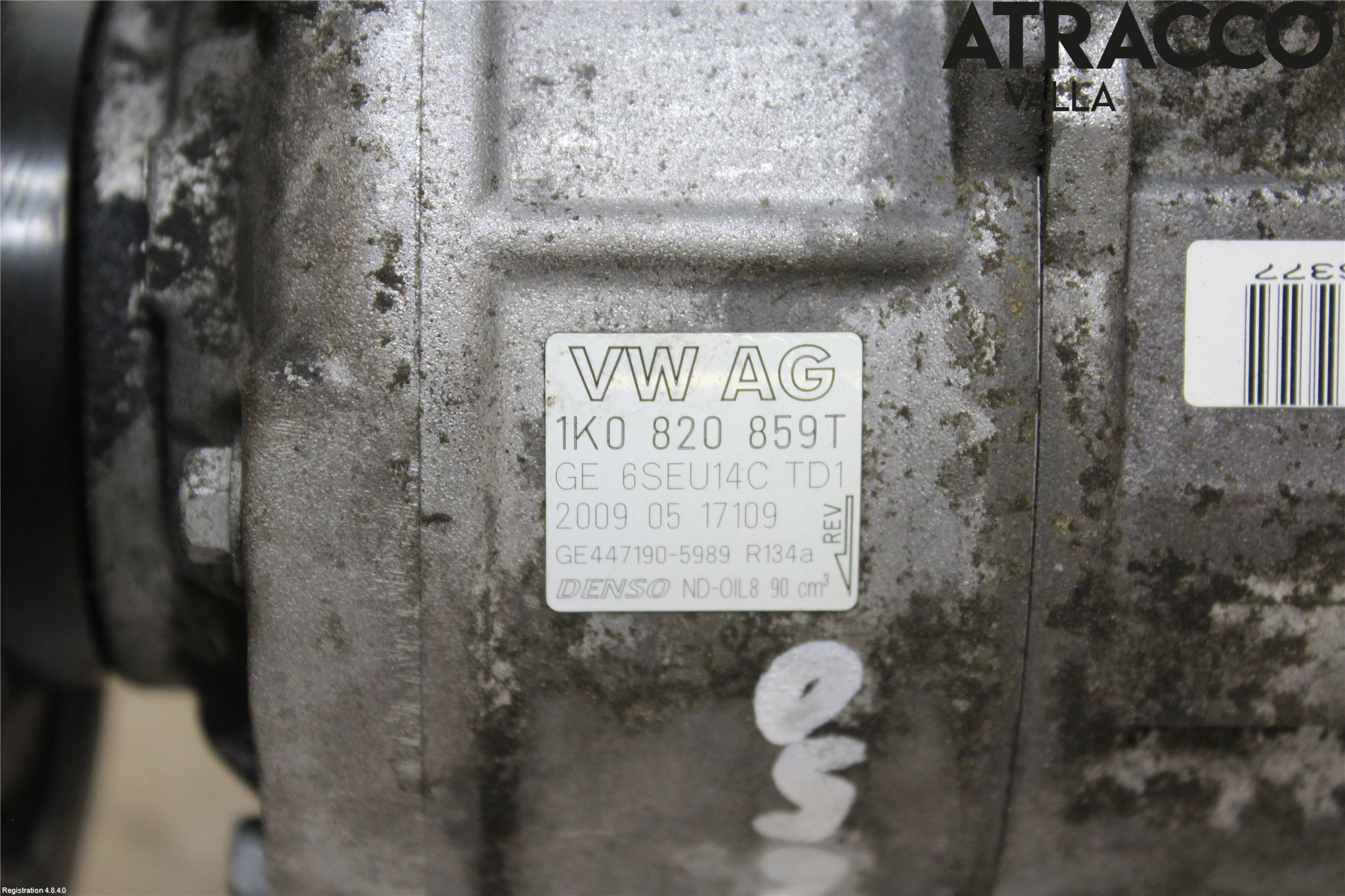 Volkswagen VW GOLF VI 09-13 Ac Kompressor