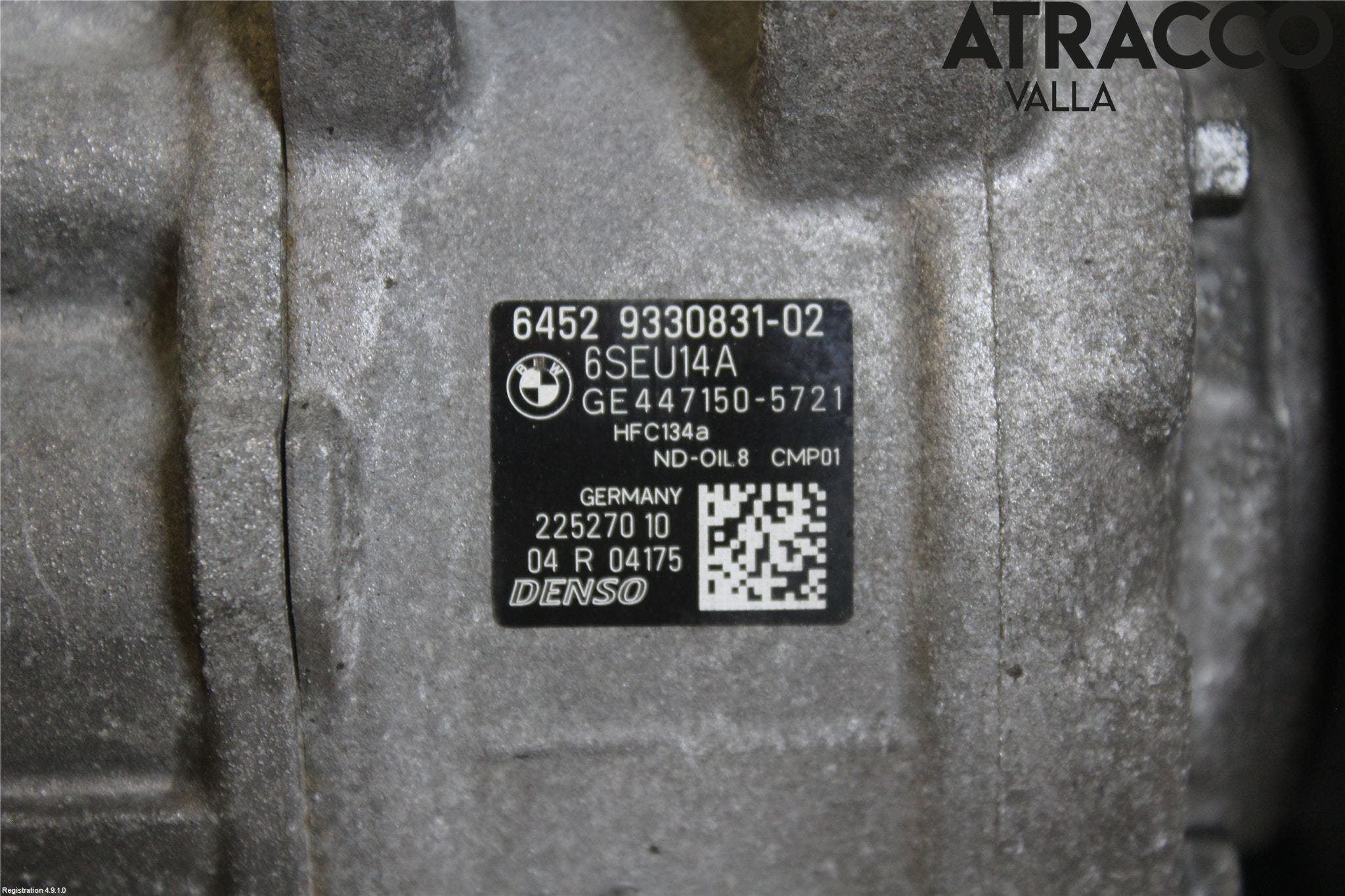 BMW 3 F30/F31/F80 12-19 Ac Kompressor