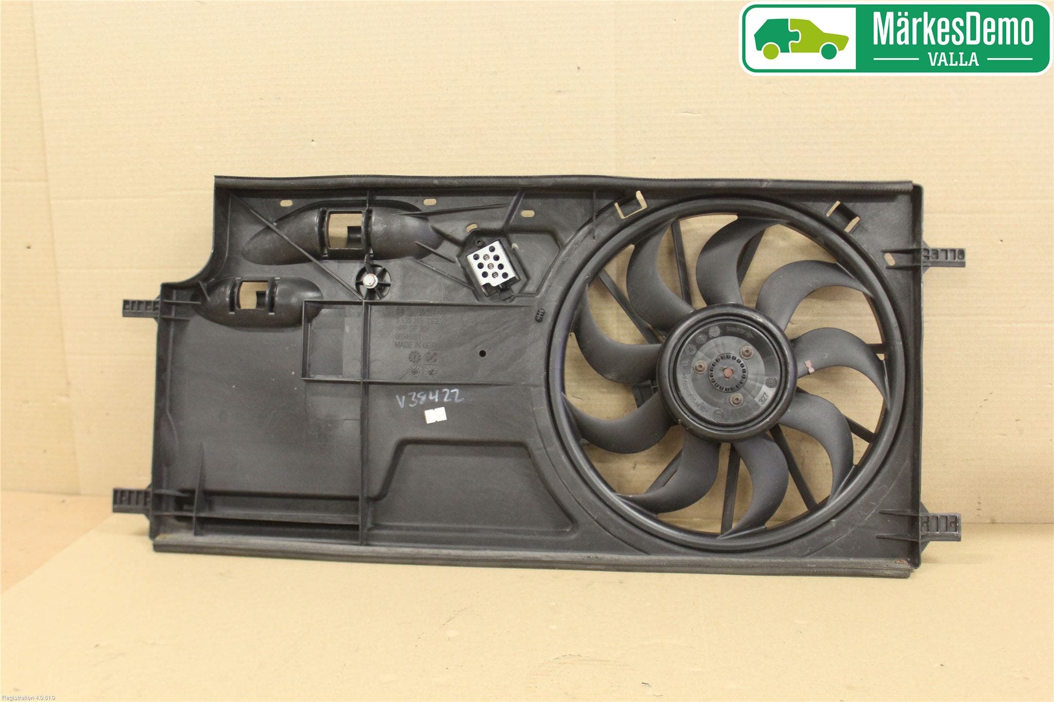 Renault LAGUNA III 08-10 Kylfläkt El