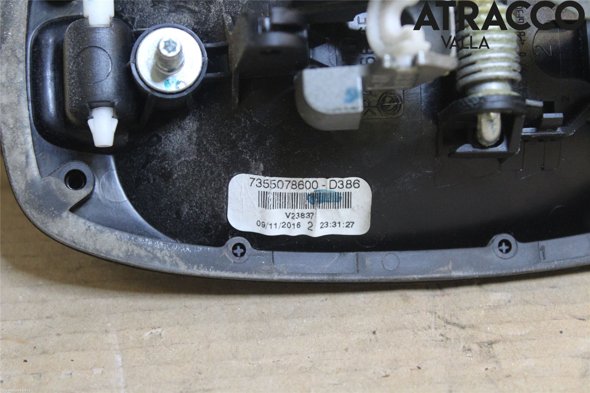 Opel COMBO D 12-18 Dörrhandtag Yttre Vä