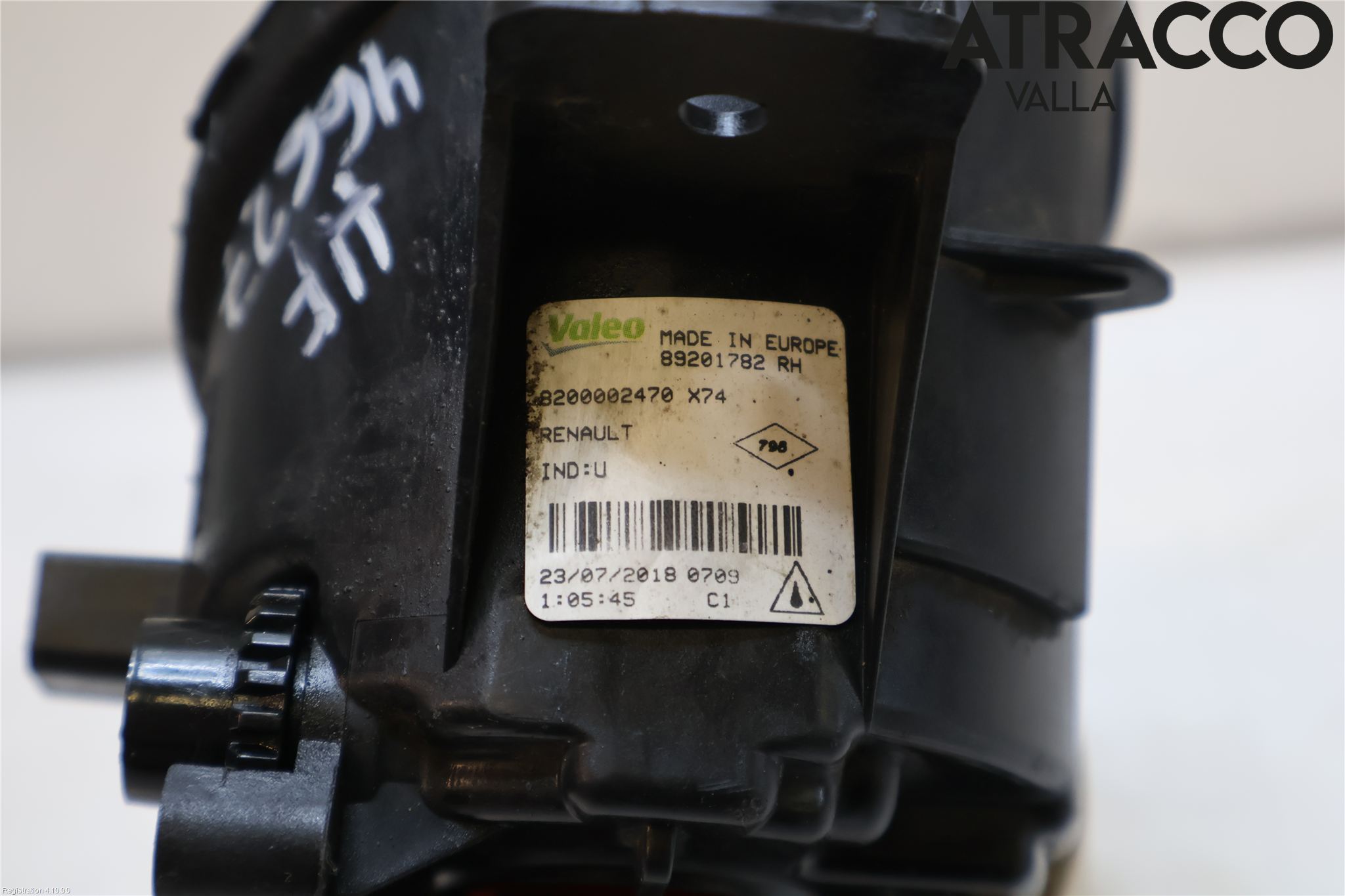 Renault CLIO III  09-12 Dimljus-Varselljus Fram