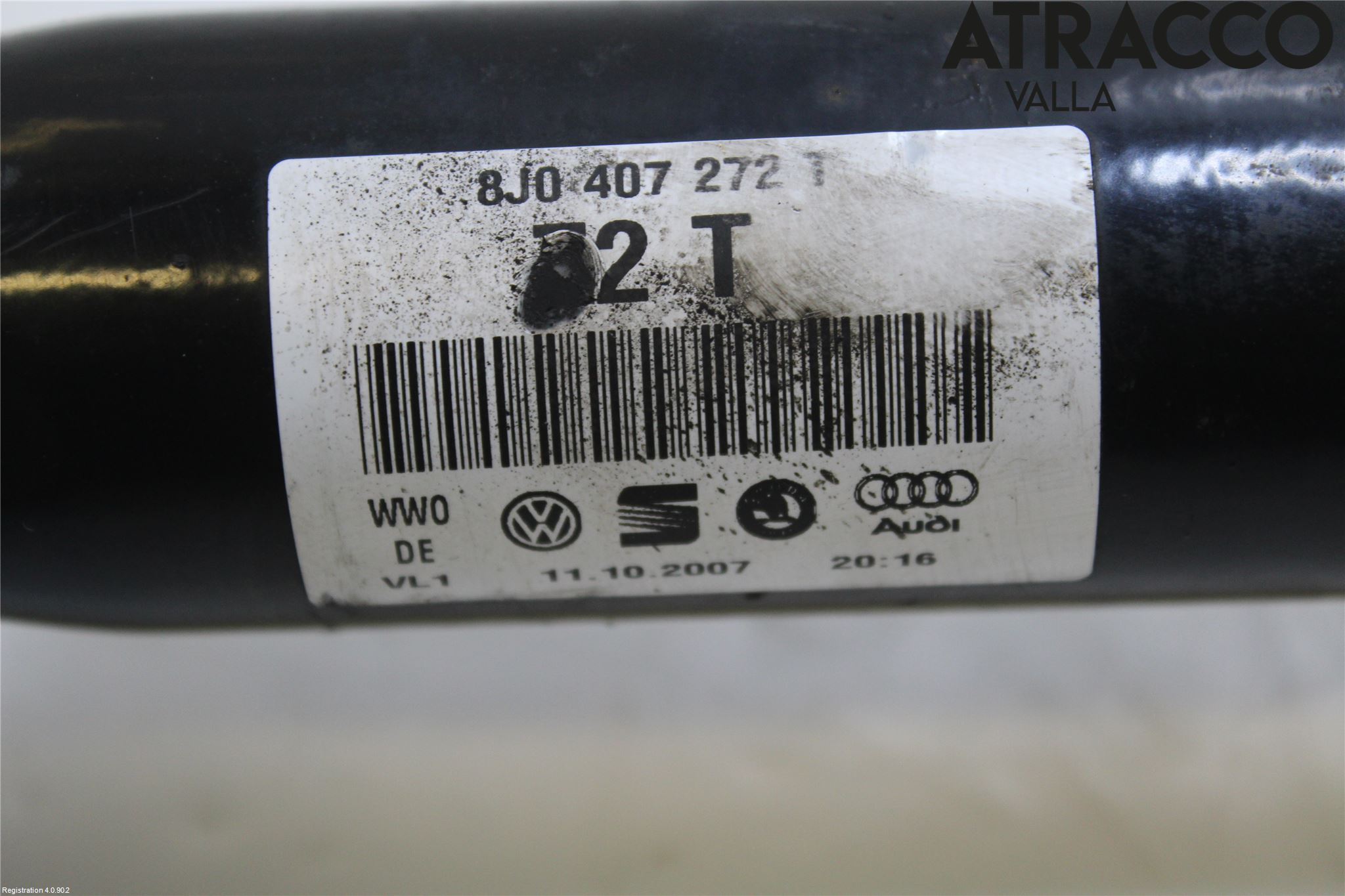 Audi TT/TTS 07-14 Drivaxel Fram Höger